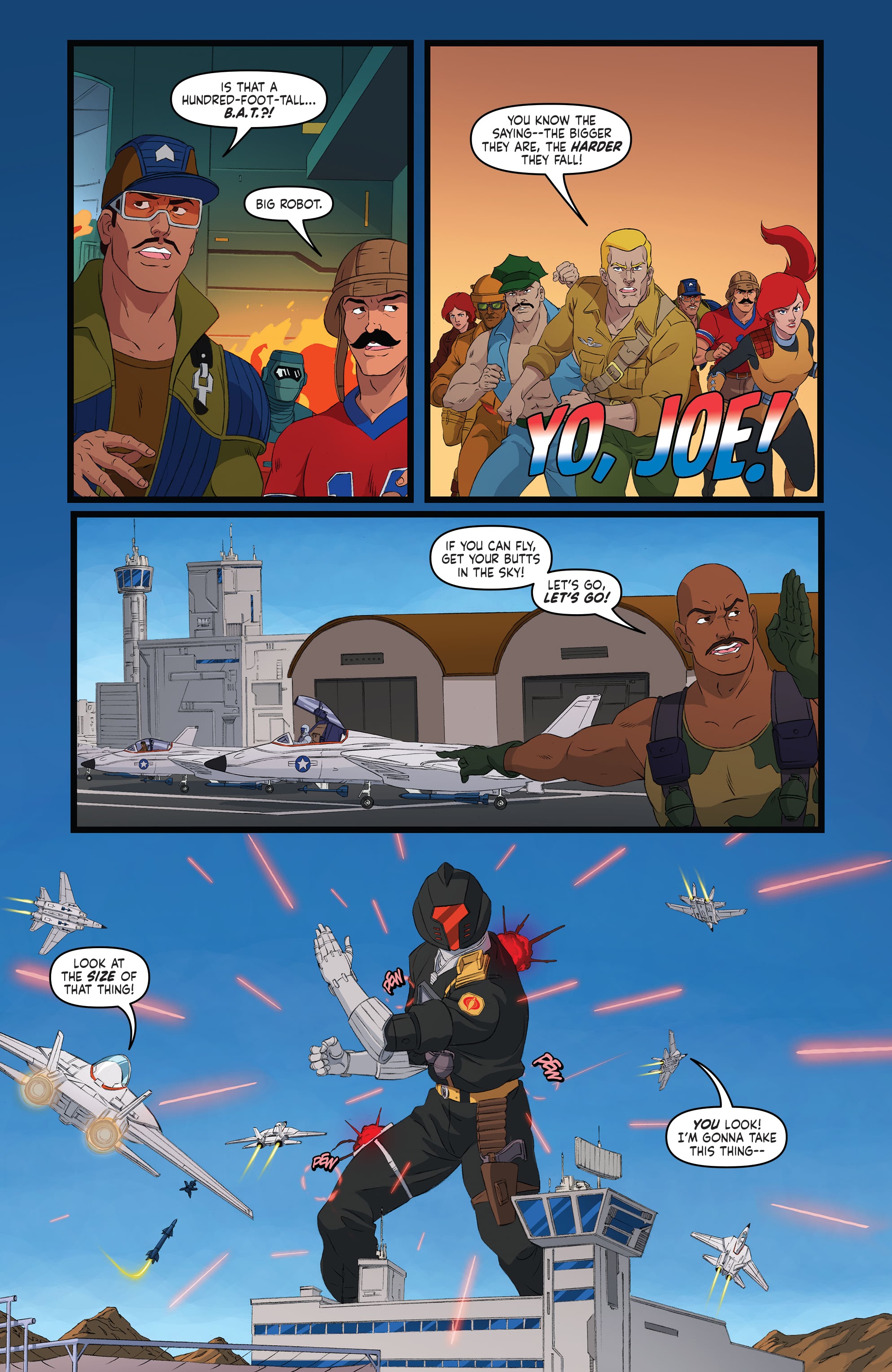 Read online G.I. Joe: Saturday Morning Adventures comic -  Issue #1 - 10