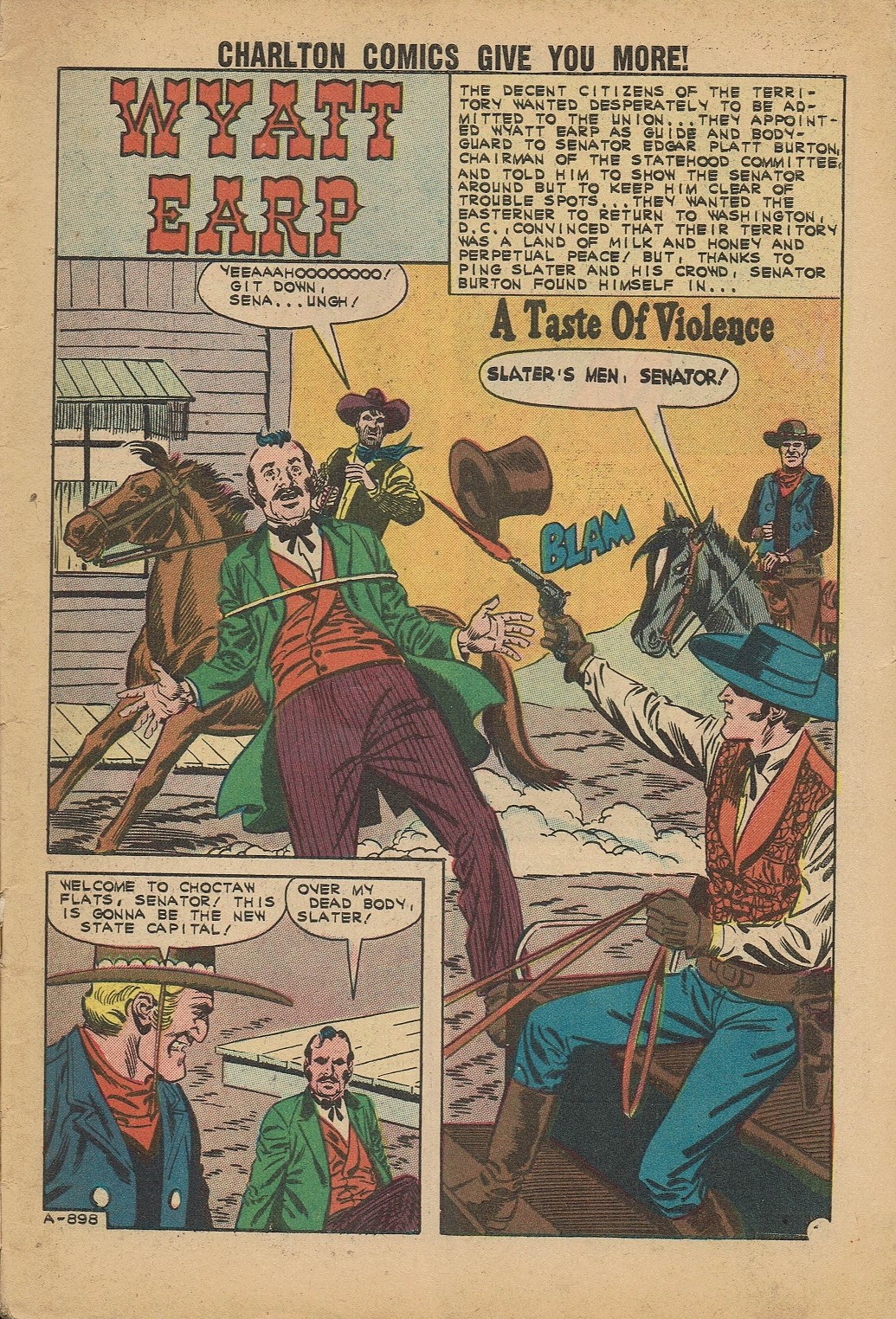 Read online Wyatt Earp Frontier Marshal comic -  Issue #40 - 3