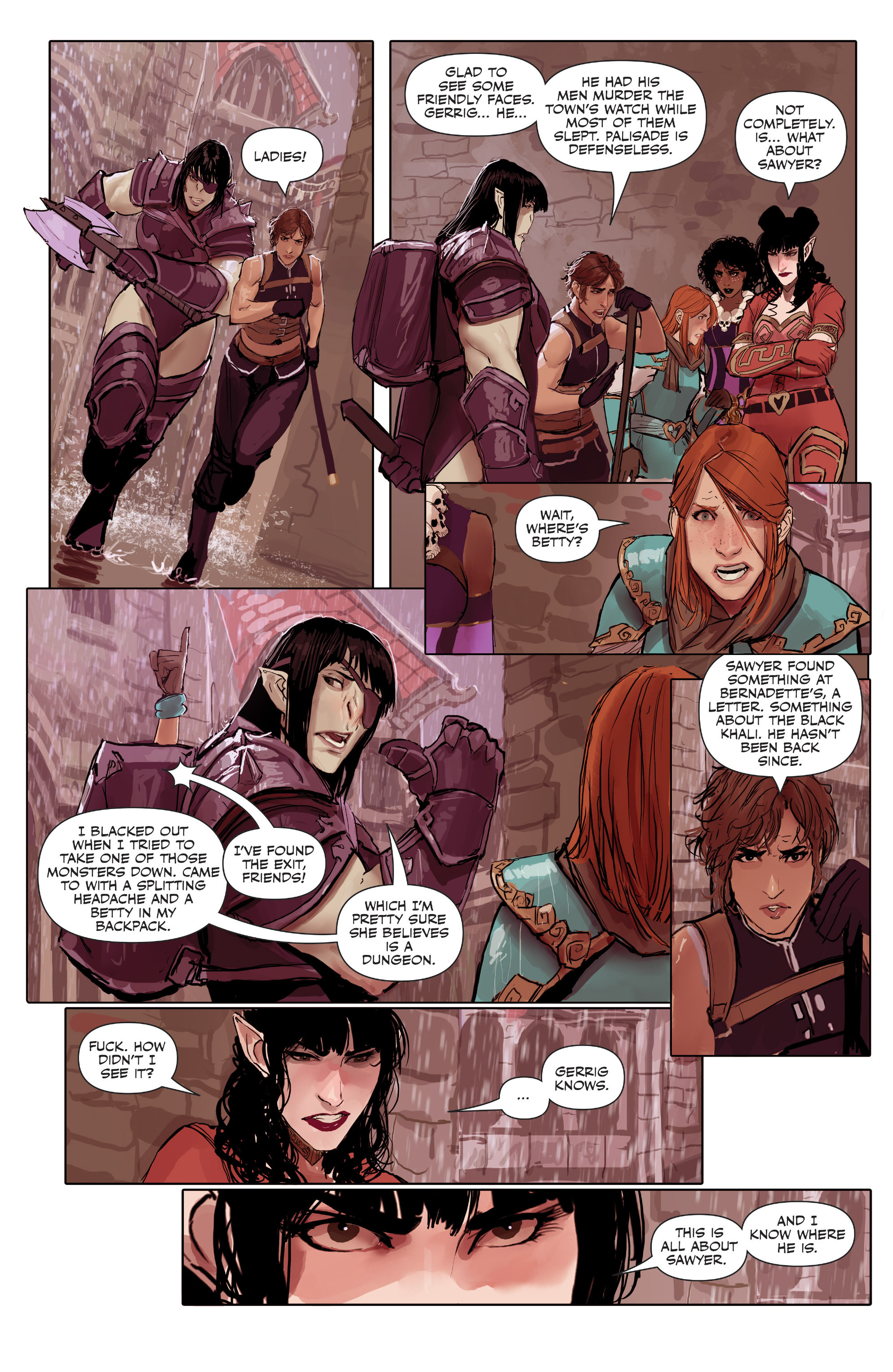 Read online Rat Queens (2013) comic -  Issue # _TPB 2 - Far Reaching Tentacles of N'rygoth - 89