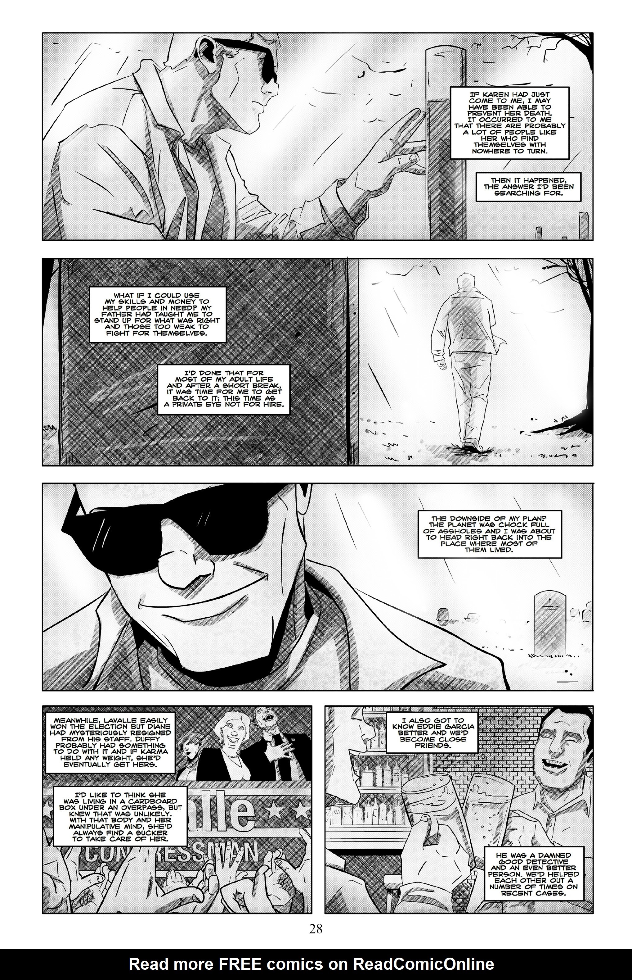 Read online Two Redheads & A Dead Blonde comic -  Issue #5 - 29