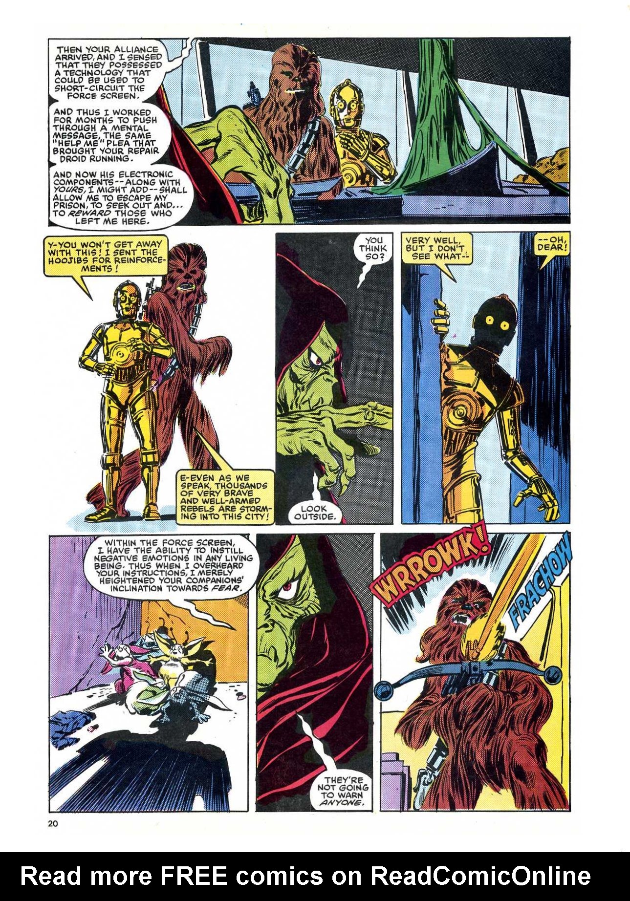 Read online Return of the Jedi comic -  Issue #137 - 20