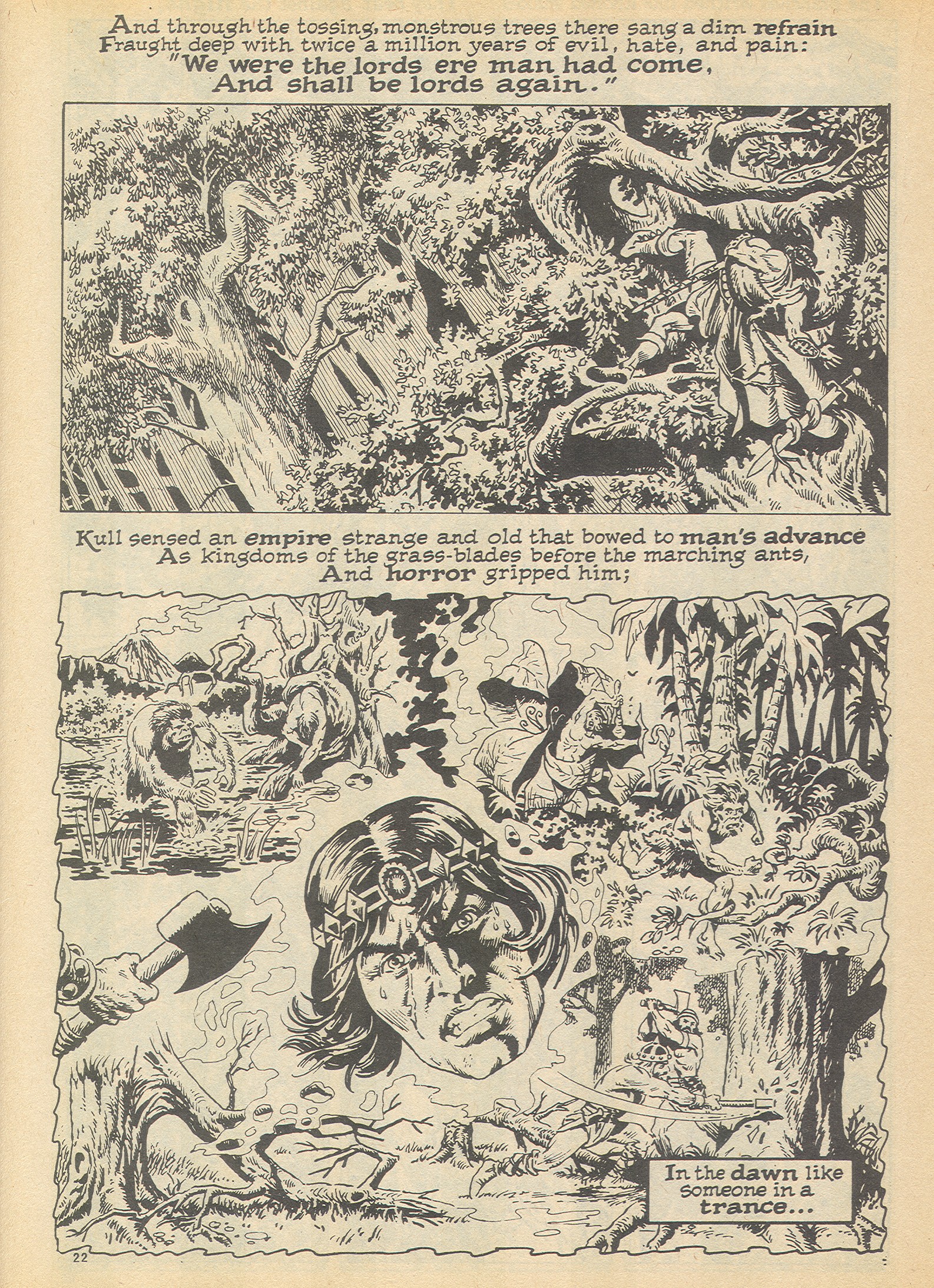 Read online The Savage Sword of Conan (1975) comic -  Issue #13 - 22