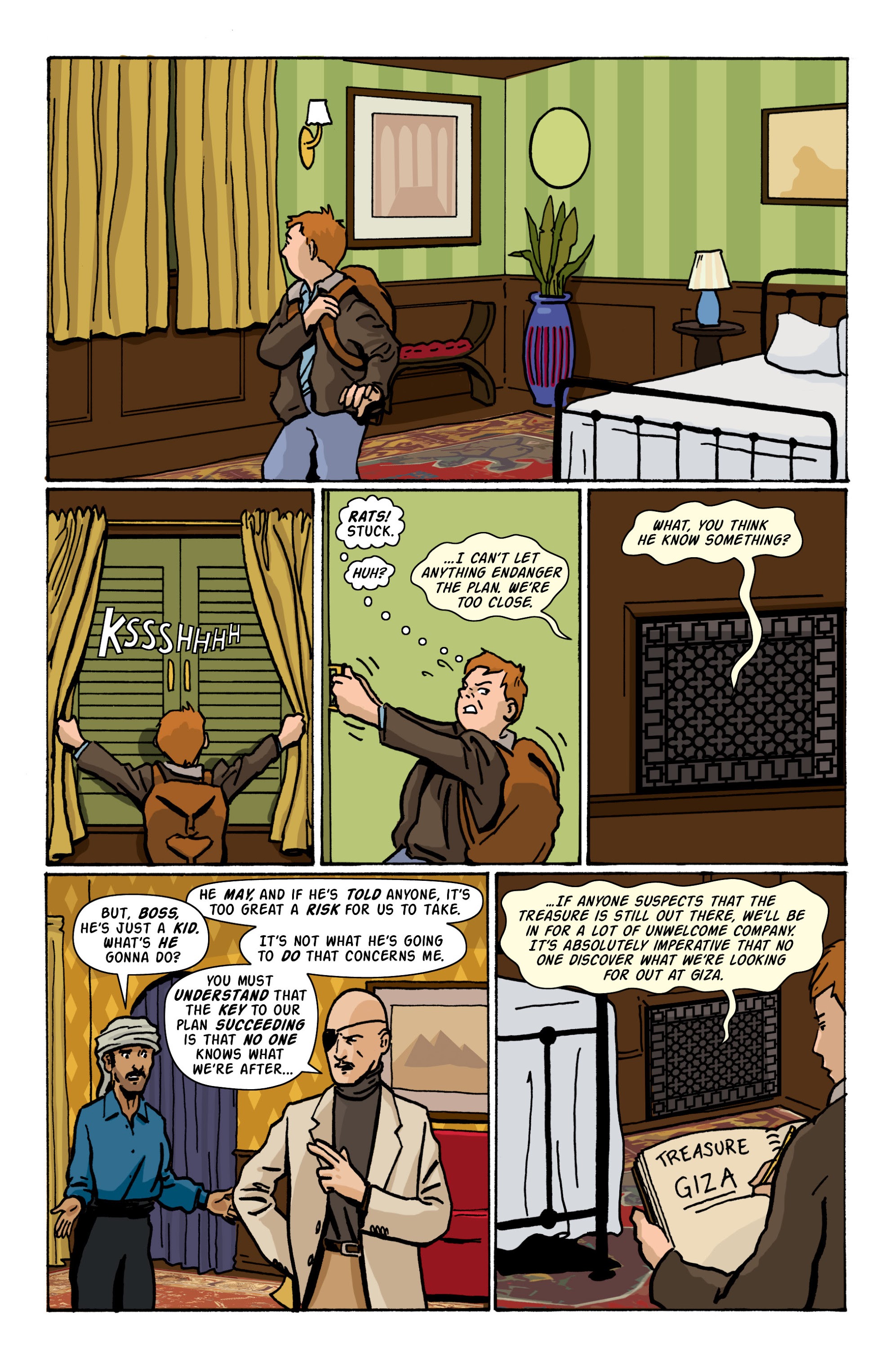 Read online Rocket Robinson and the Pharaoh's Fortune comic -  Issue # TPB (Part 1) - 67