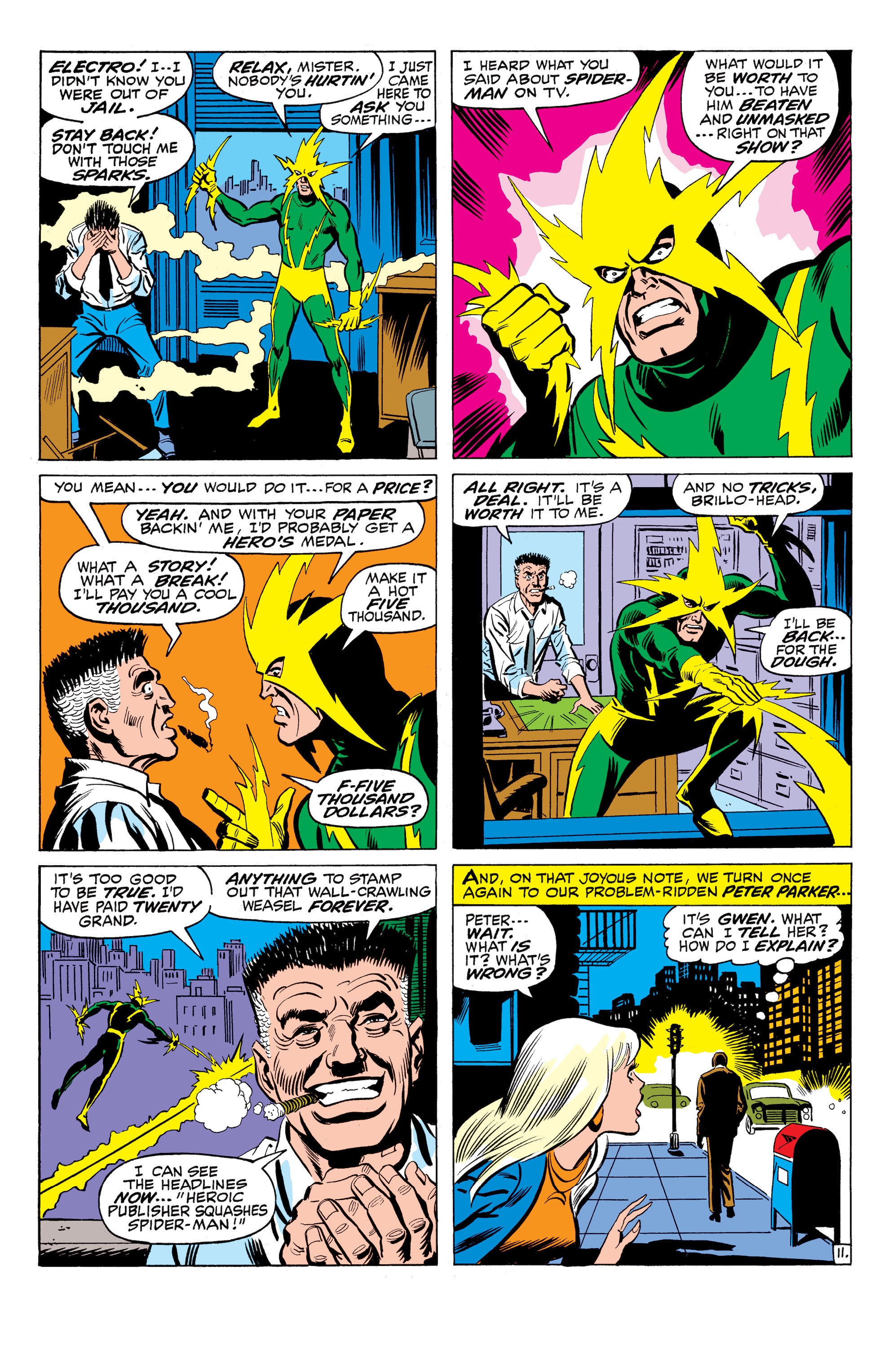 Read online Amazing Spider-Man Epic Collection comic -  Issue # The Secret of the Petrified Tablet (Part 4) - 59