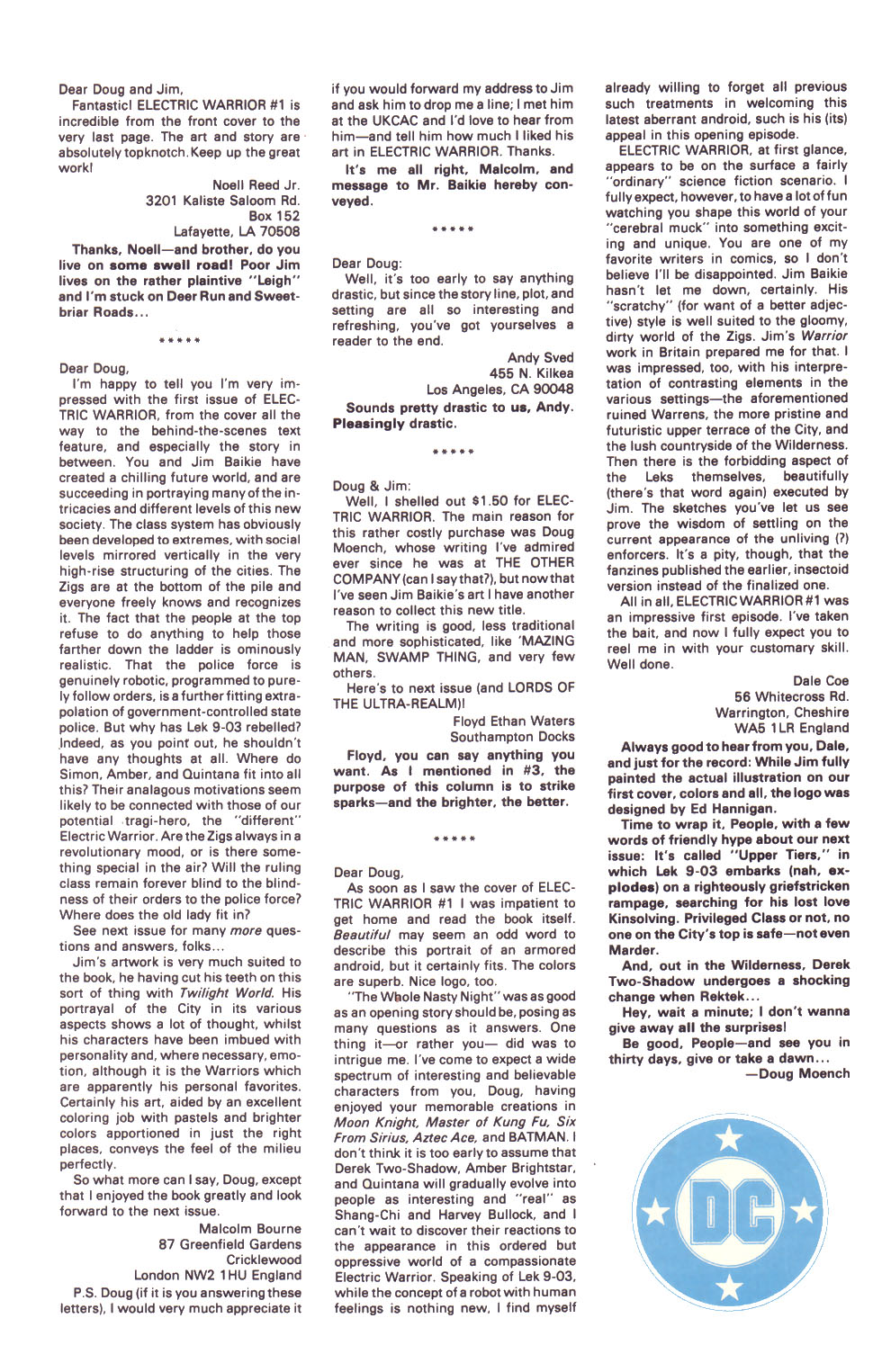 Read online Electric Warrior comic -  Issue #5 - 30