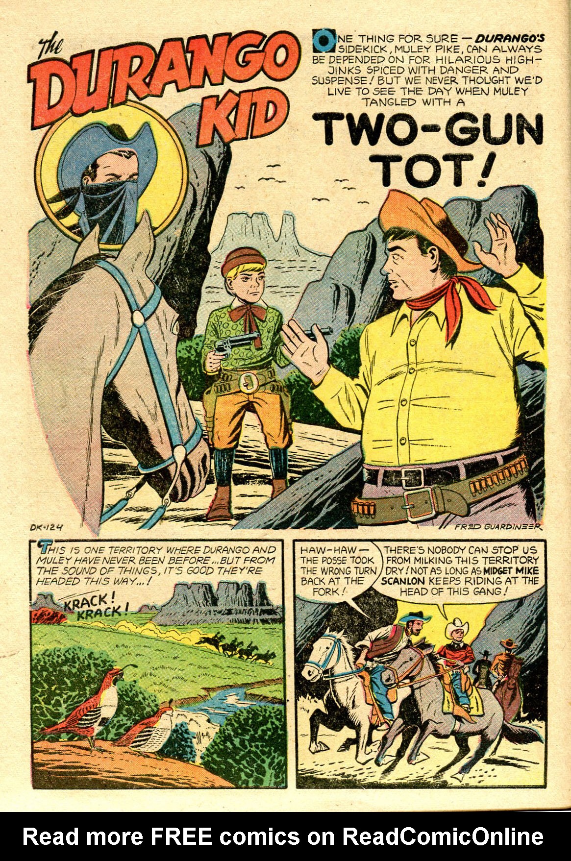 Read online Charles Starrett as The Durango Kid comic -  Issue #38 - 28