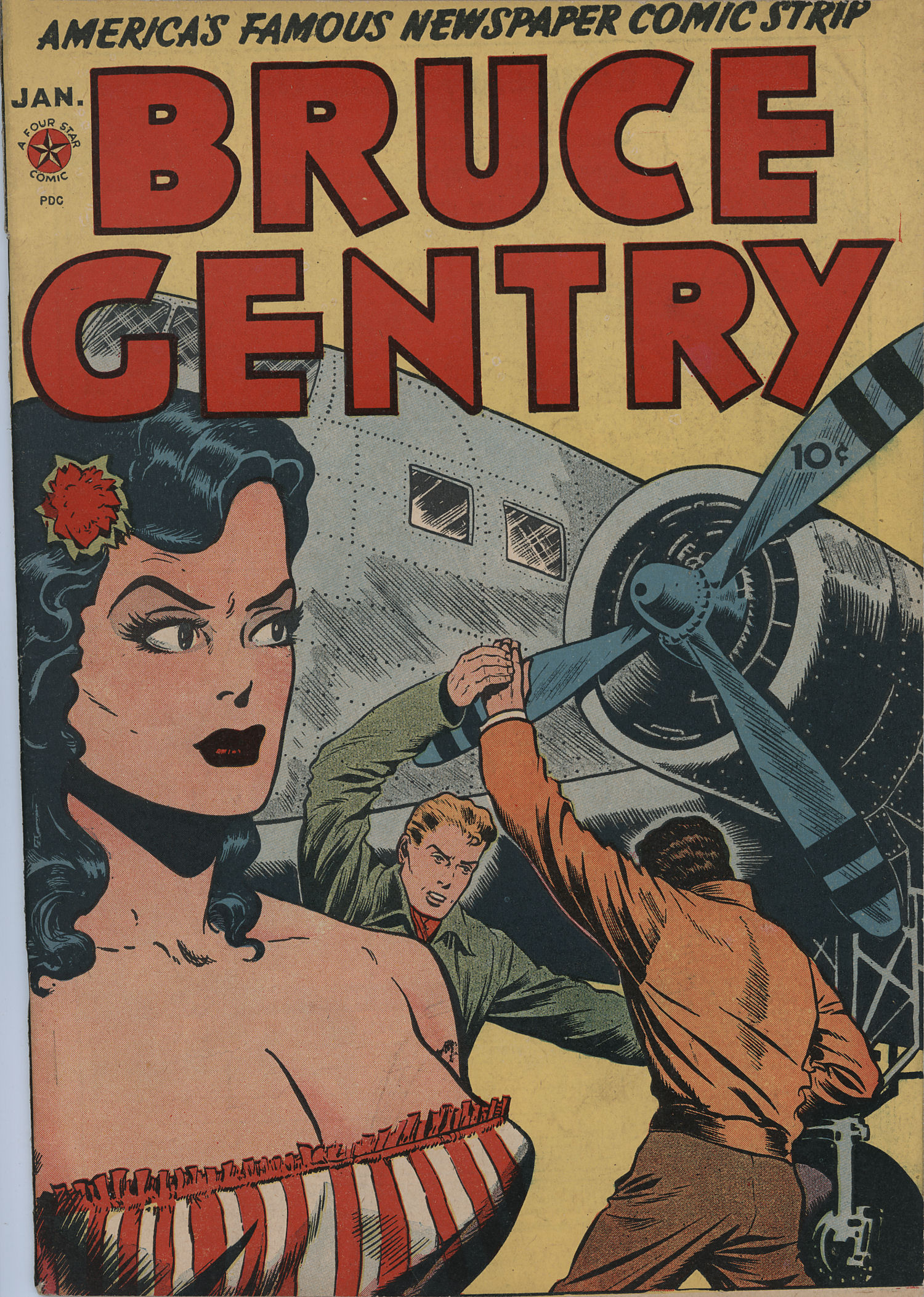 Read online Bruce Gentry comic -  Issue #1 - 1