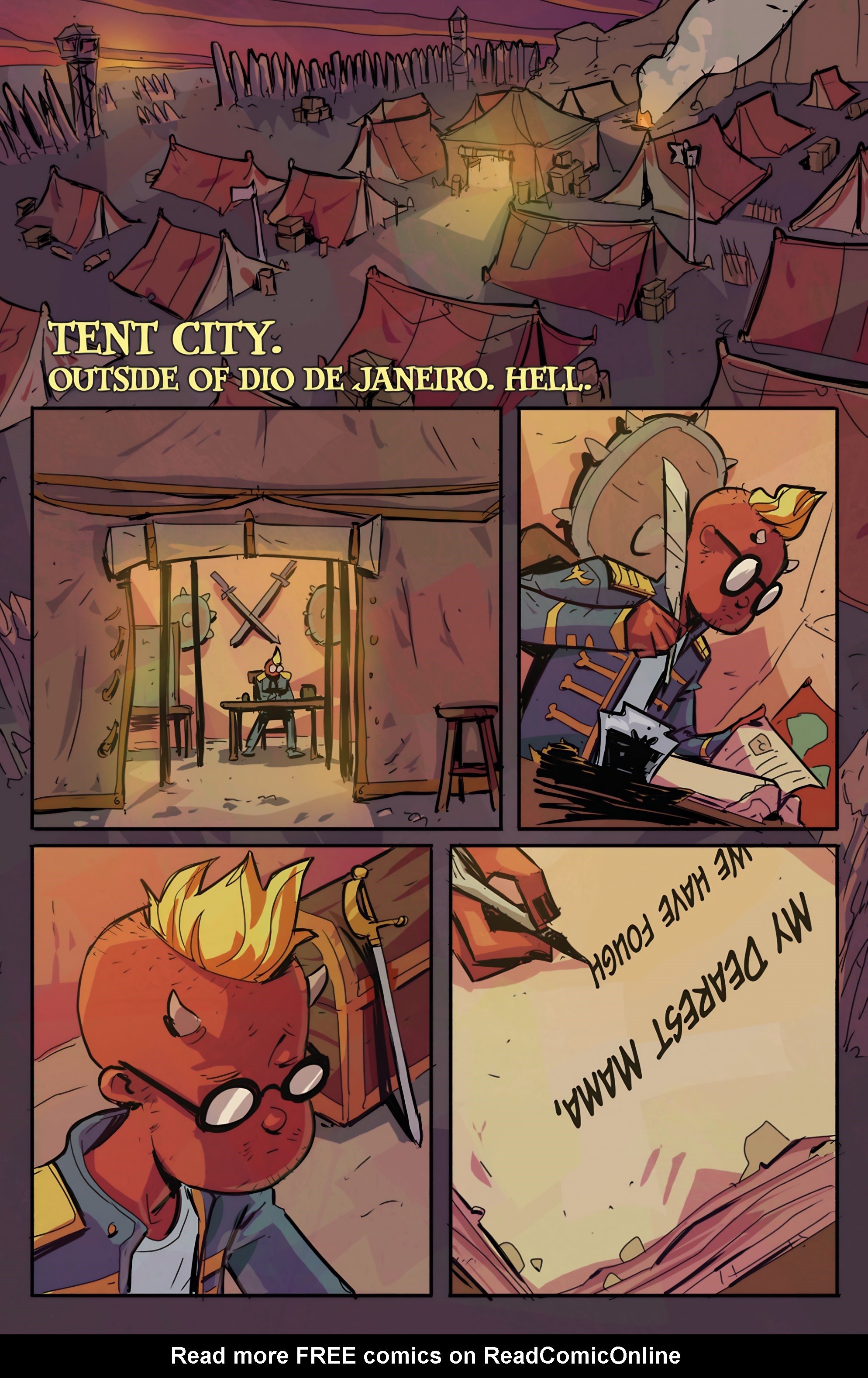 Read online Metalshark Bro: Assault On Hamzig Island comic -  Issue # TPB - 83