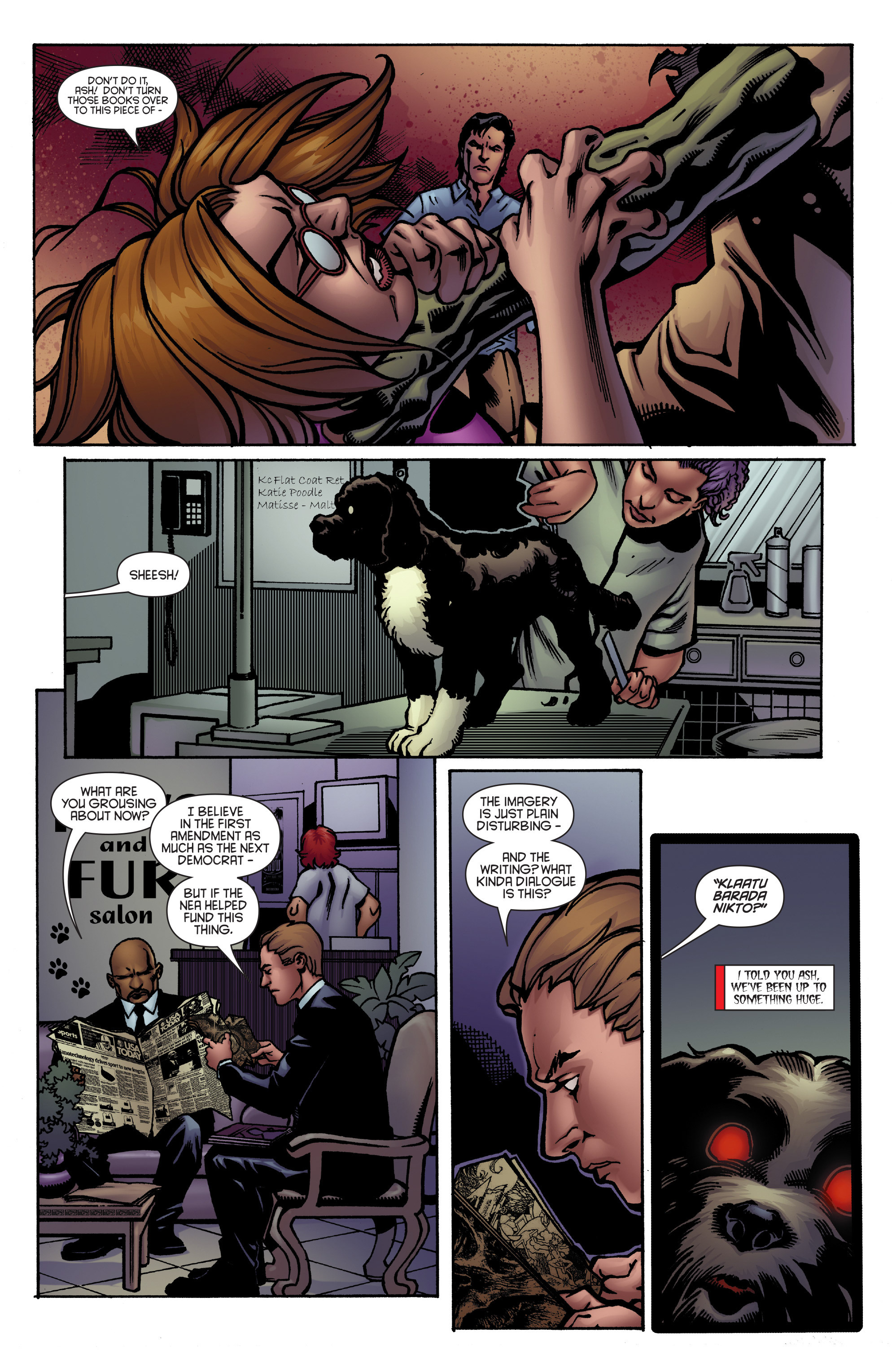 Read online Army of Darkness: Ash Saves Obama comic -  Issue #3 - 22