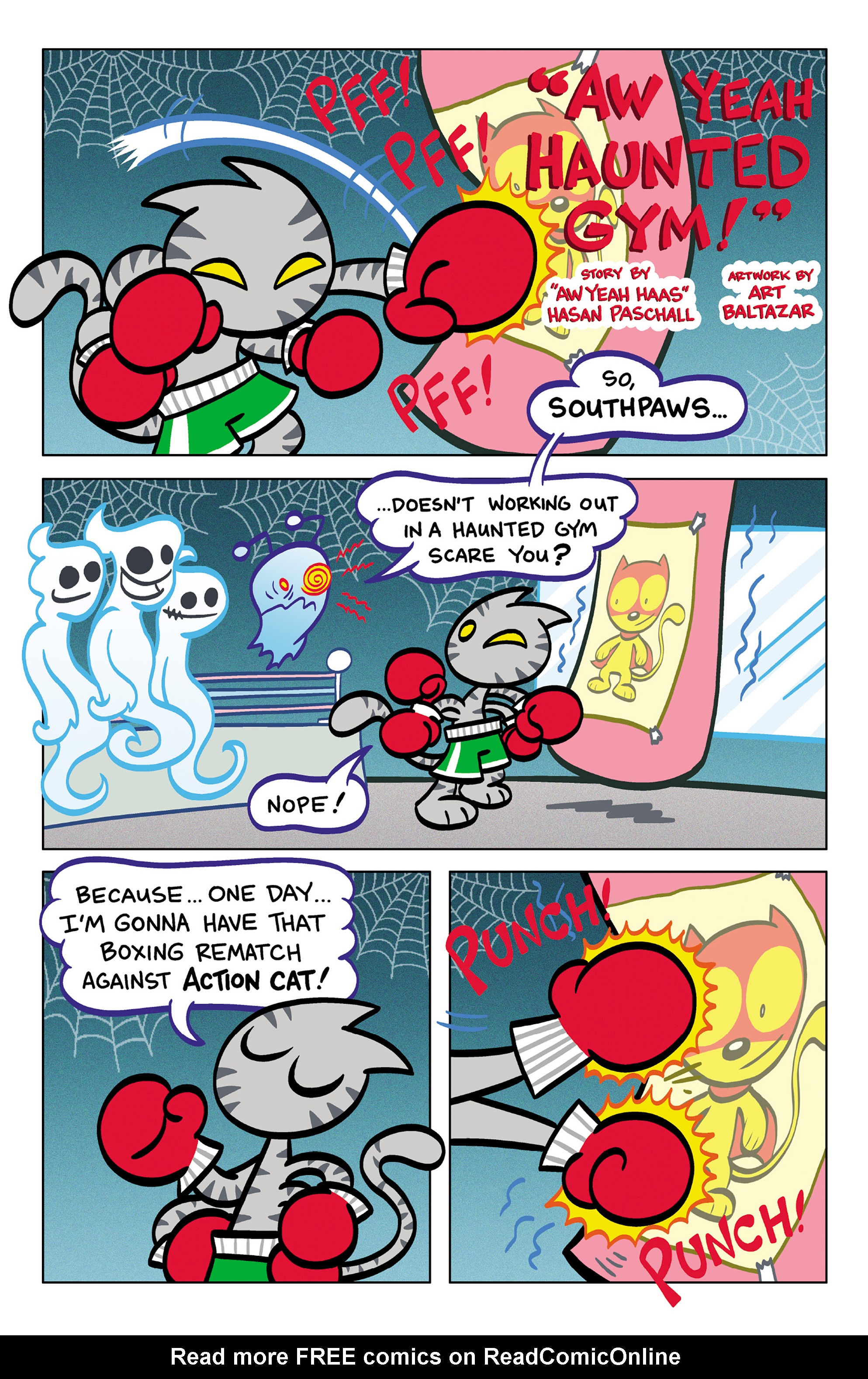 Read online Aw Yeah Comics: Action Cat & Adventure Bug comic -  Issue #3 - 17