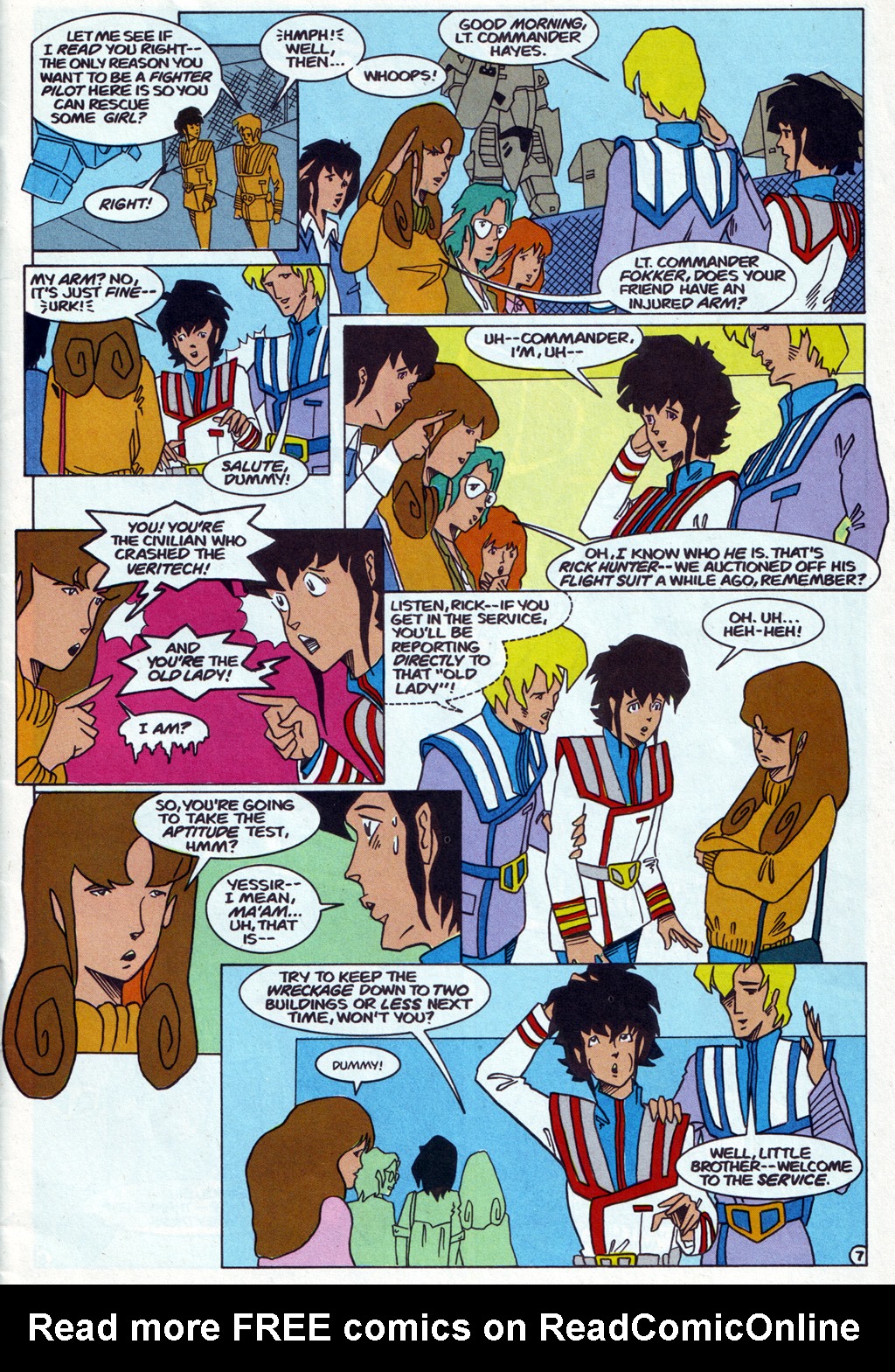 Read online Robotech The Macross Saga comic -  Issue #17 - 9