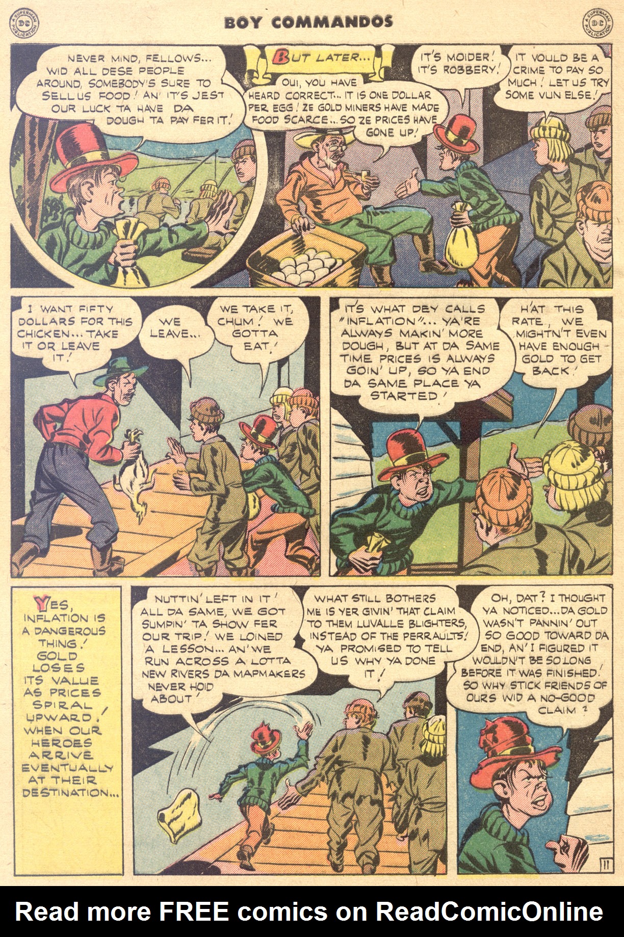 Read online Boy Commandos comic -  Issue #8 - 46