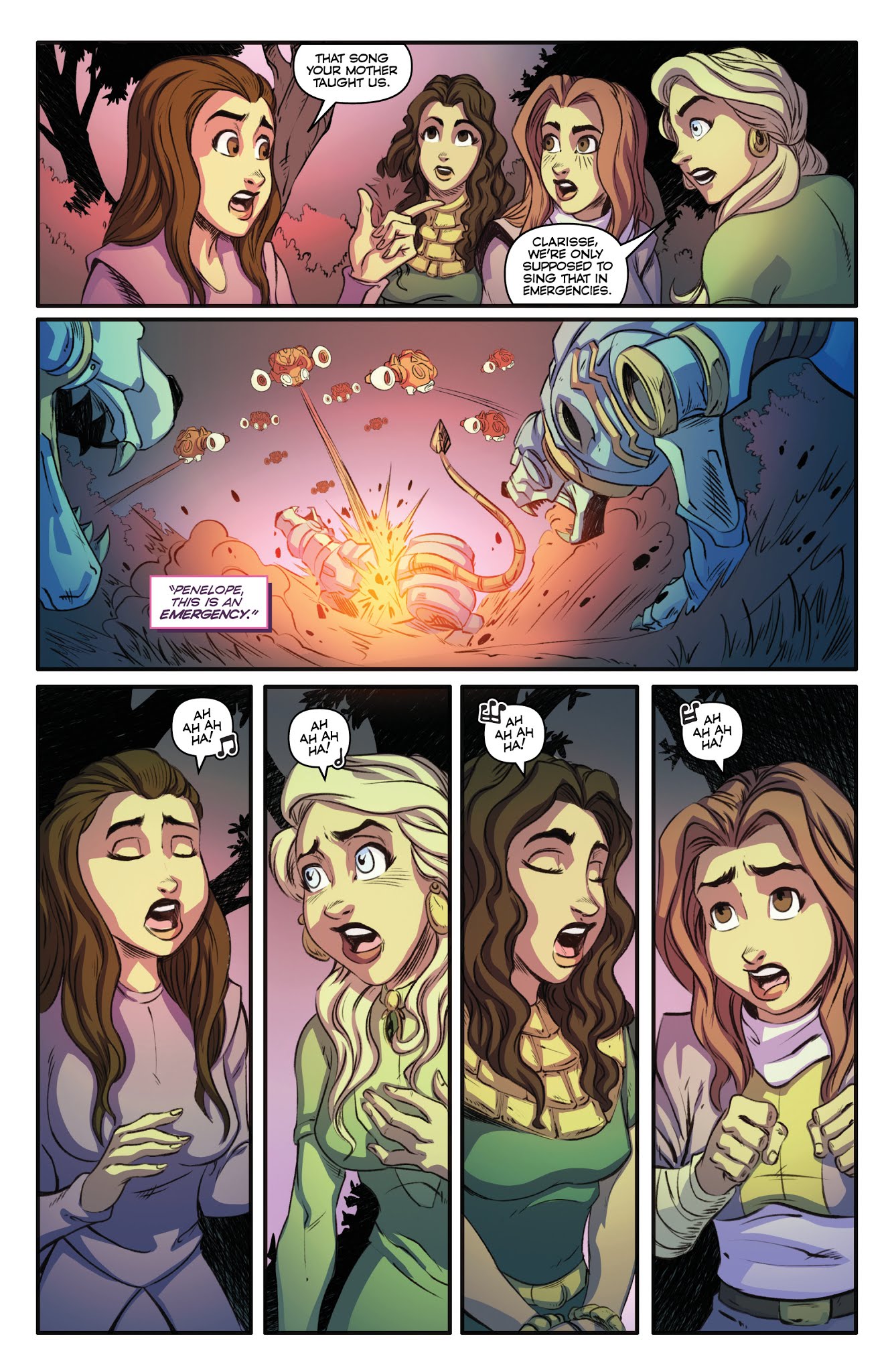Read online Robots Versus Princesses comic -  Issue #3 - 4