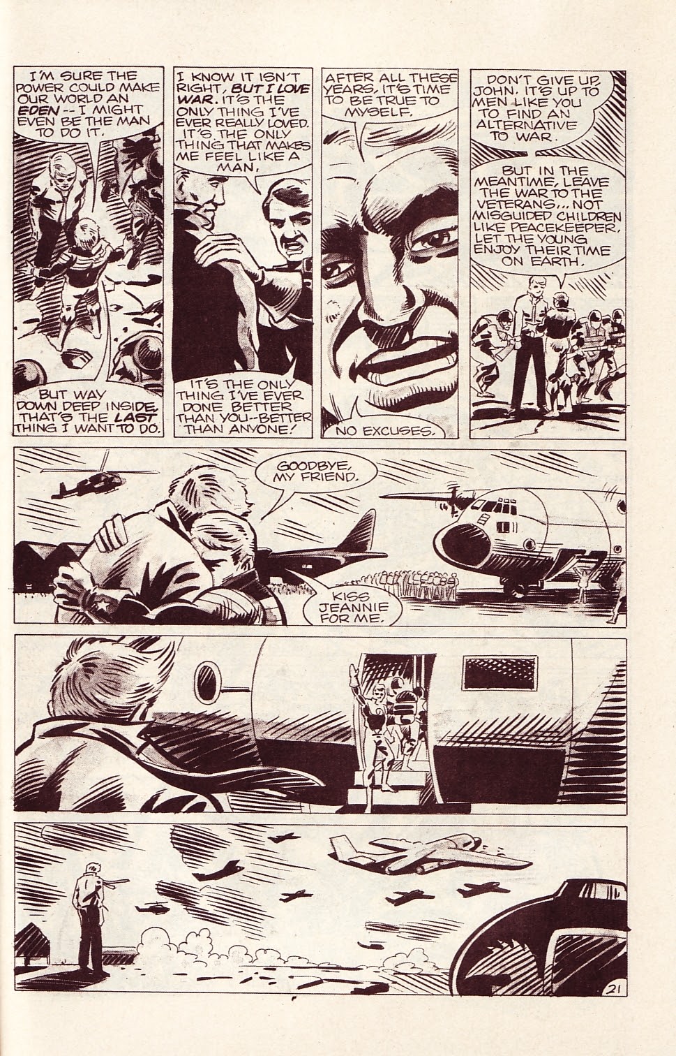 Read online Liberator (1987) comic -  Issue #6 - 23