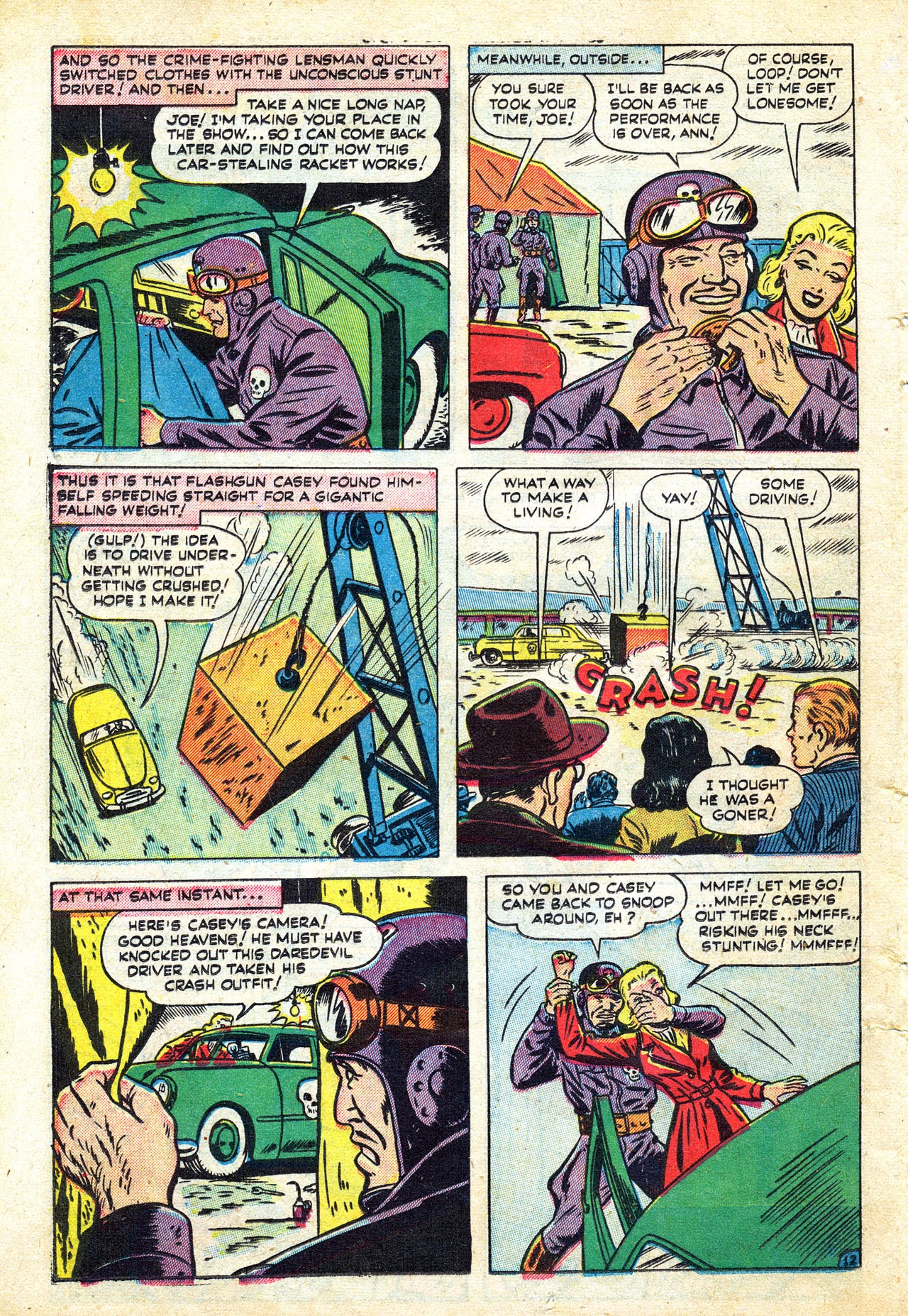 Read online Casey Crime Photographer comic -  Issue #1 - 38