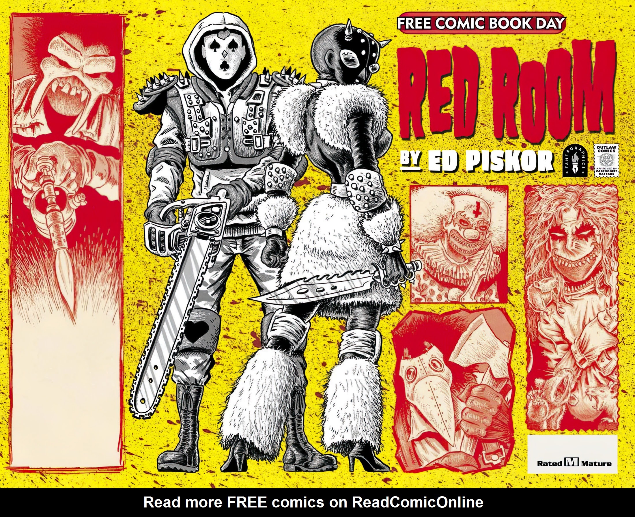 Read online Free Comic Book Day 2021 comic -  Issue # Red Room - 1
