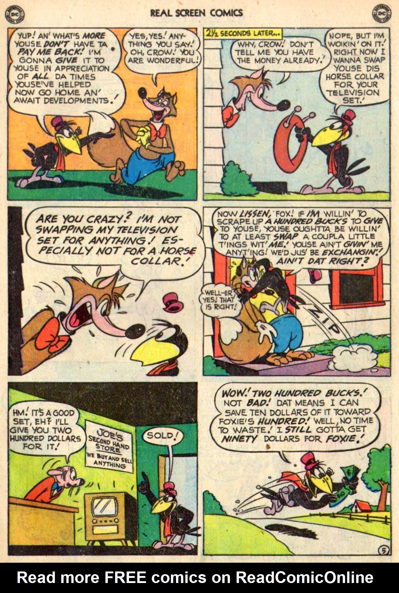 Read online Real Screen Comics comic -  Issue #38 - 7