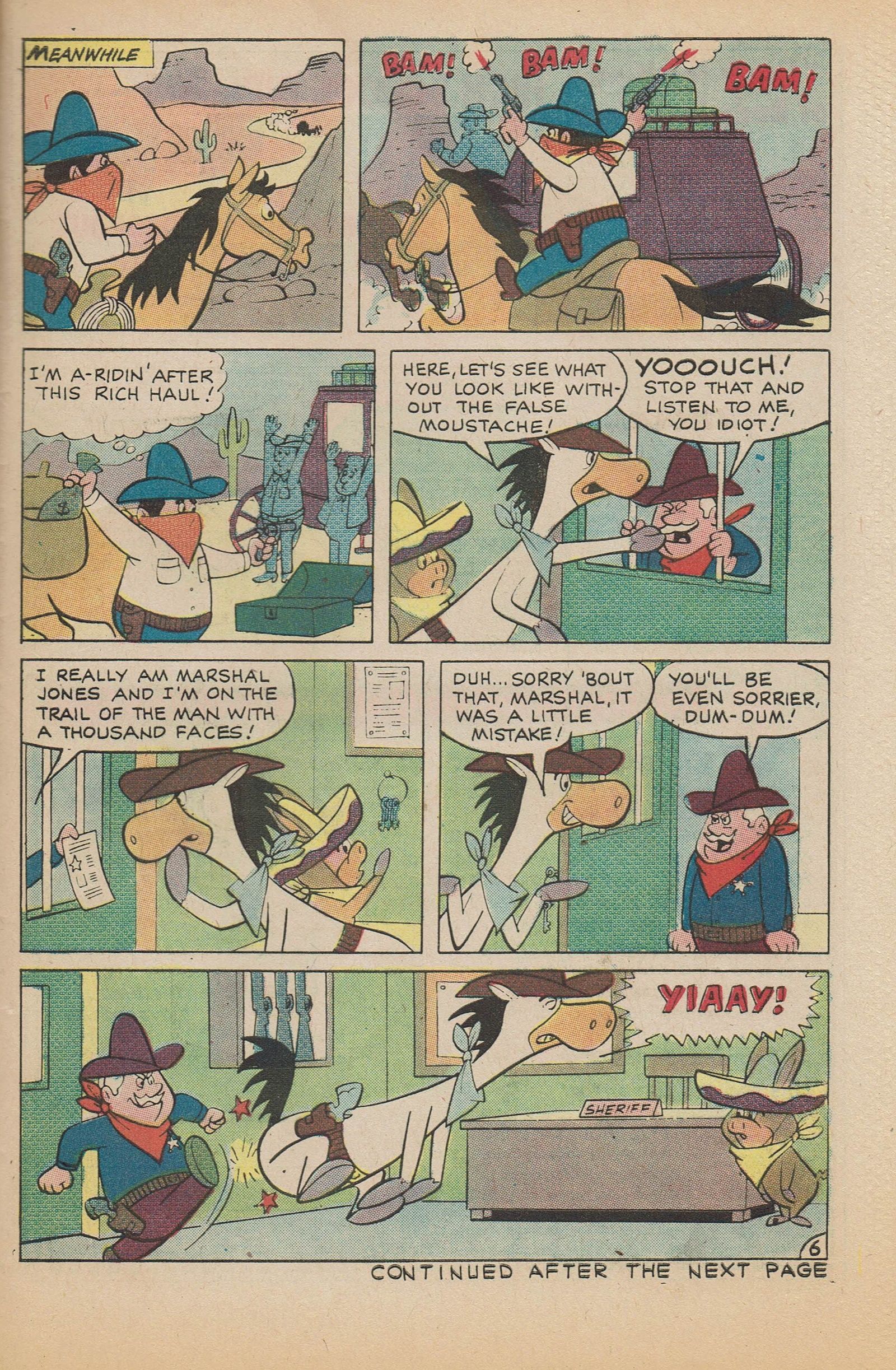 Read online Quick Draw McGraw comic -  Issue #4 - 25