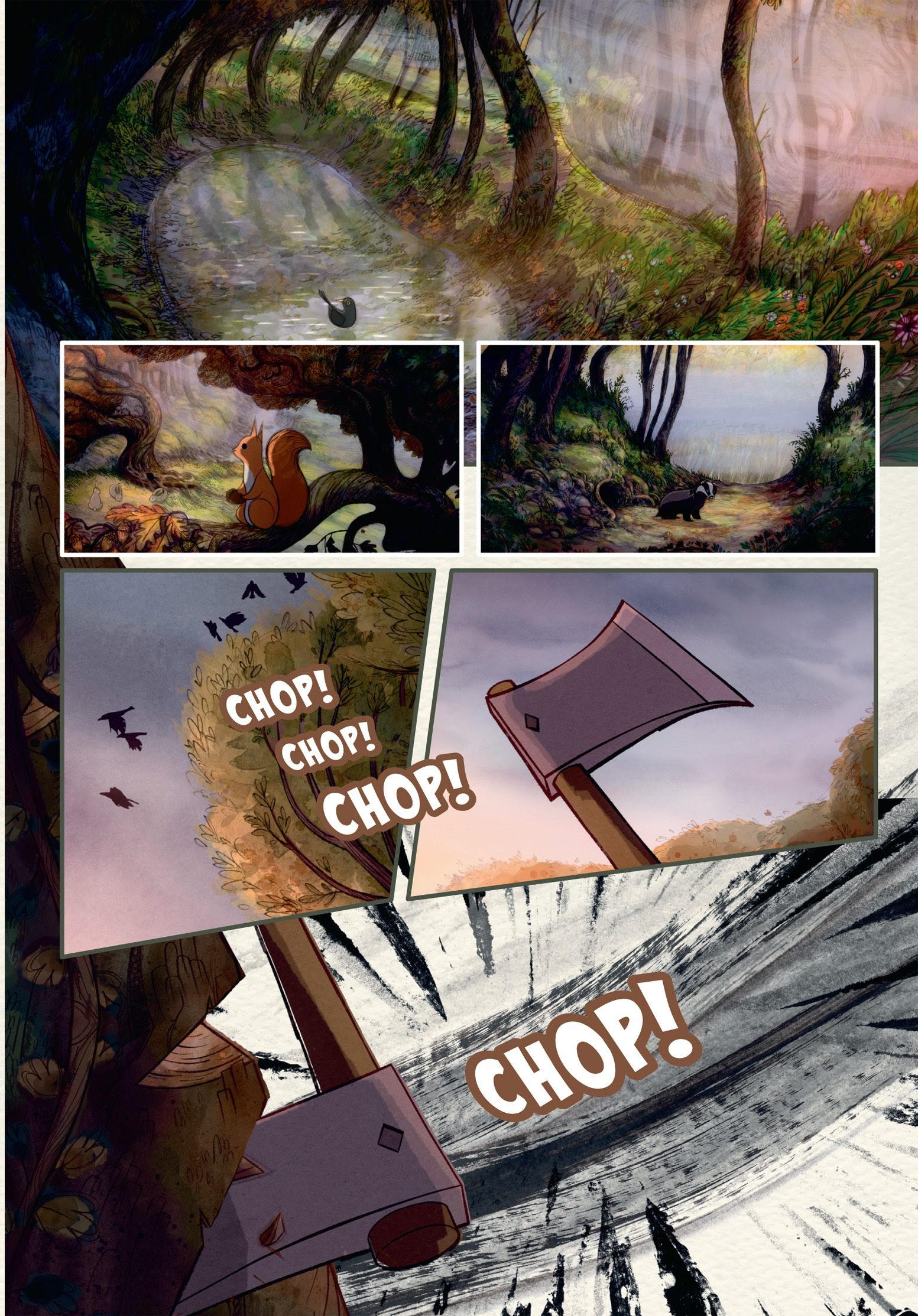 Read online Wolfwalkers: The Graphic Novel comic -  Issue # TPB (Part 1) - 16