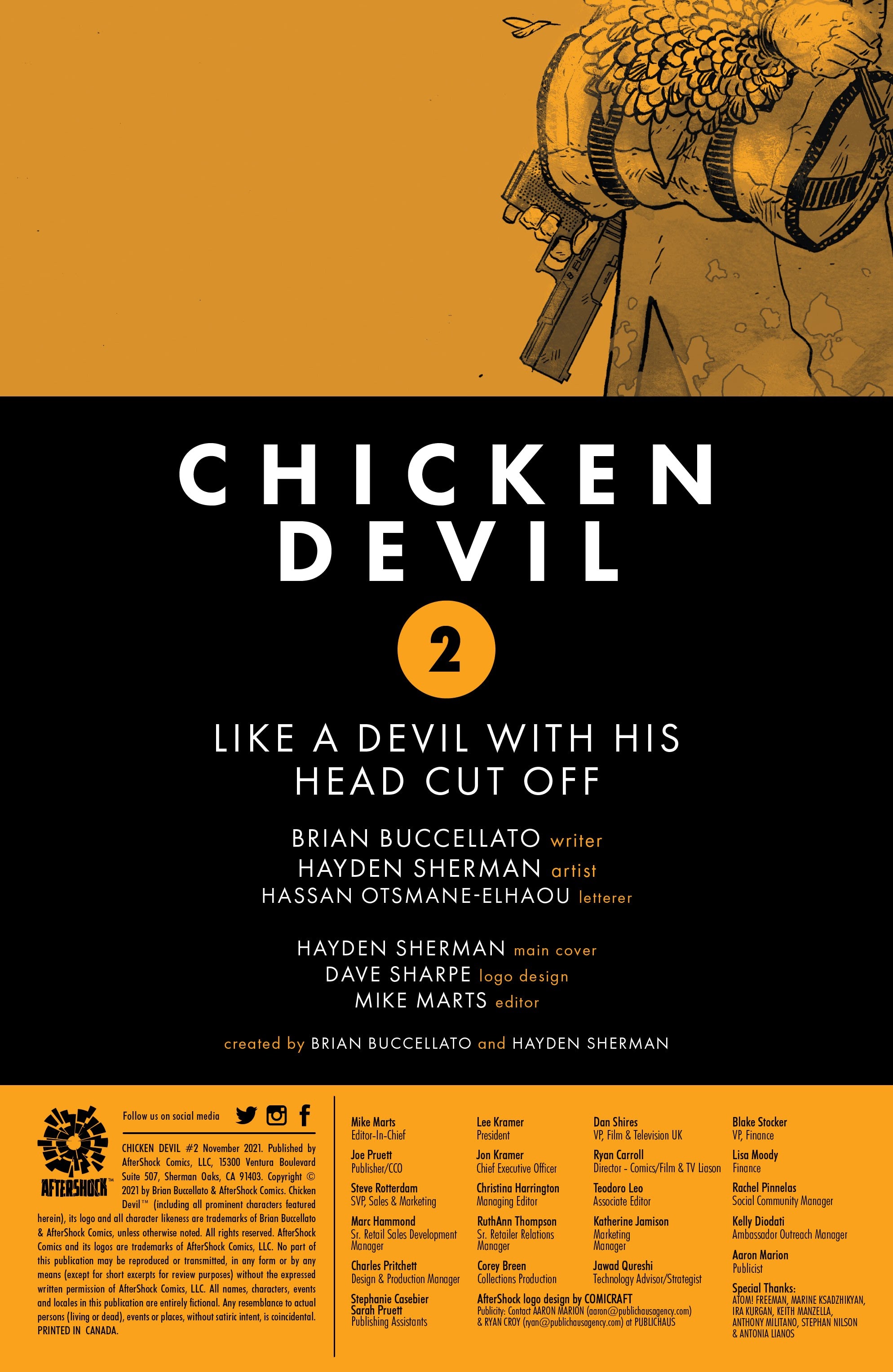 Read online Chicken Devil comic -  Issue #2 - 2
