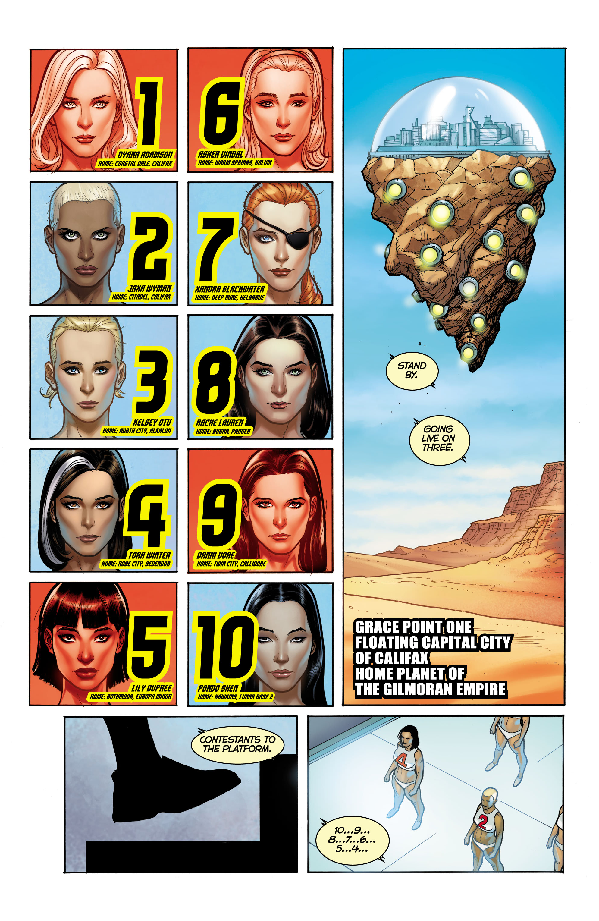 Read online Fight Girls comic -  Issue #2 - 2