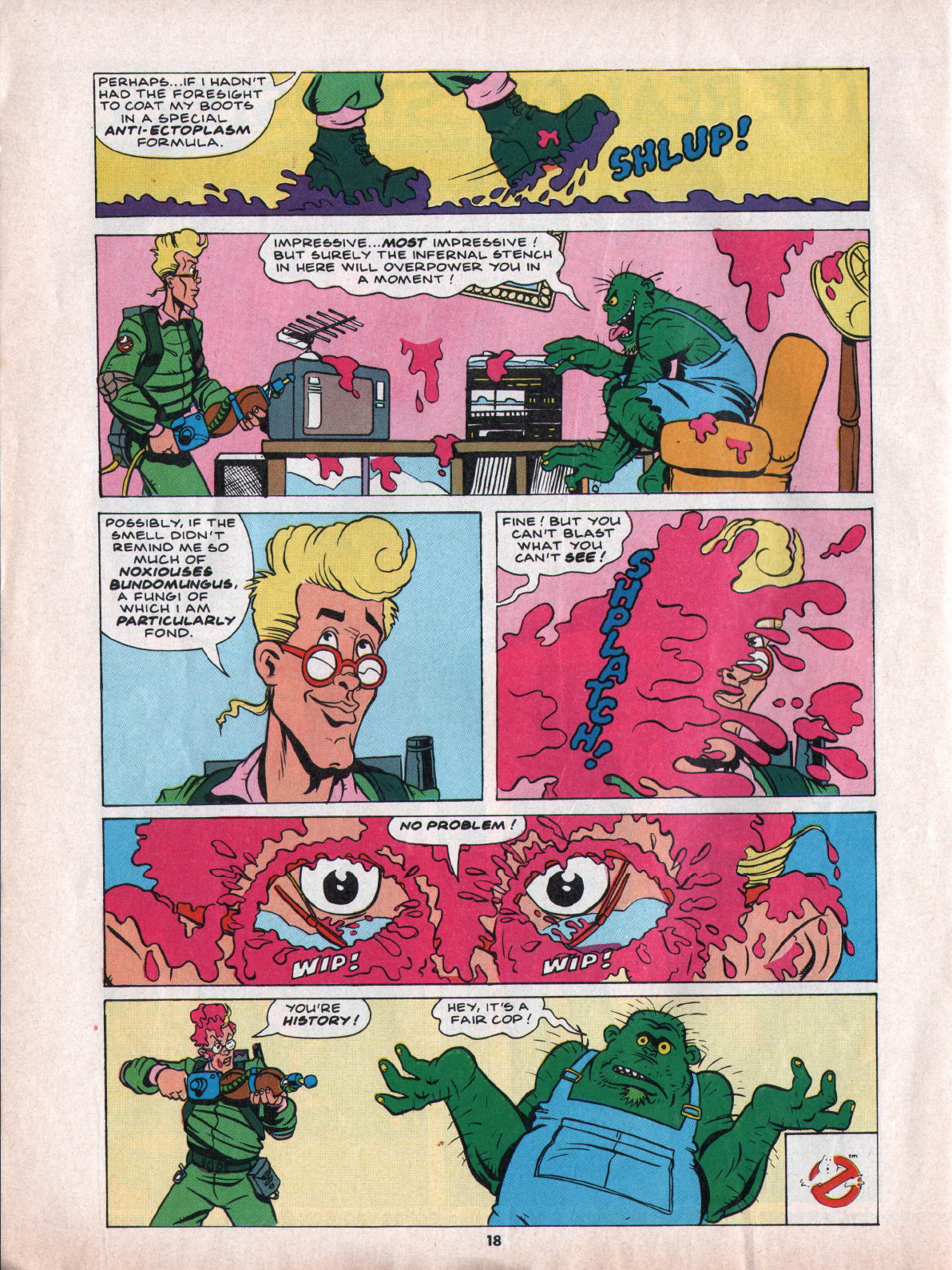 Read online The Real Ghostbusters comic -  Issue #76 - 22