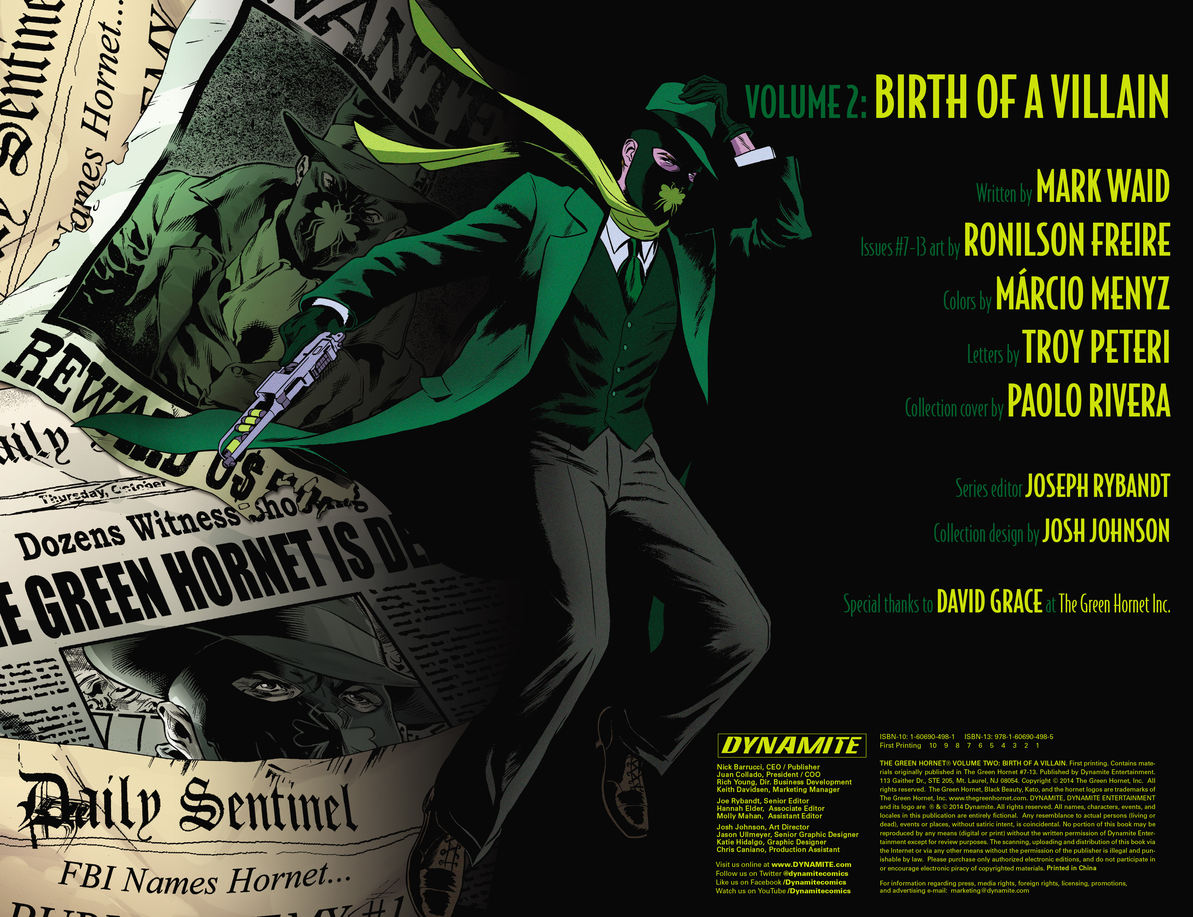 Read online The Green Hornet (2013) comic -  Issue # Vol 2 - 3