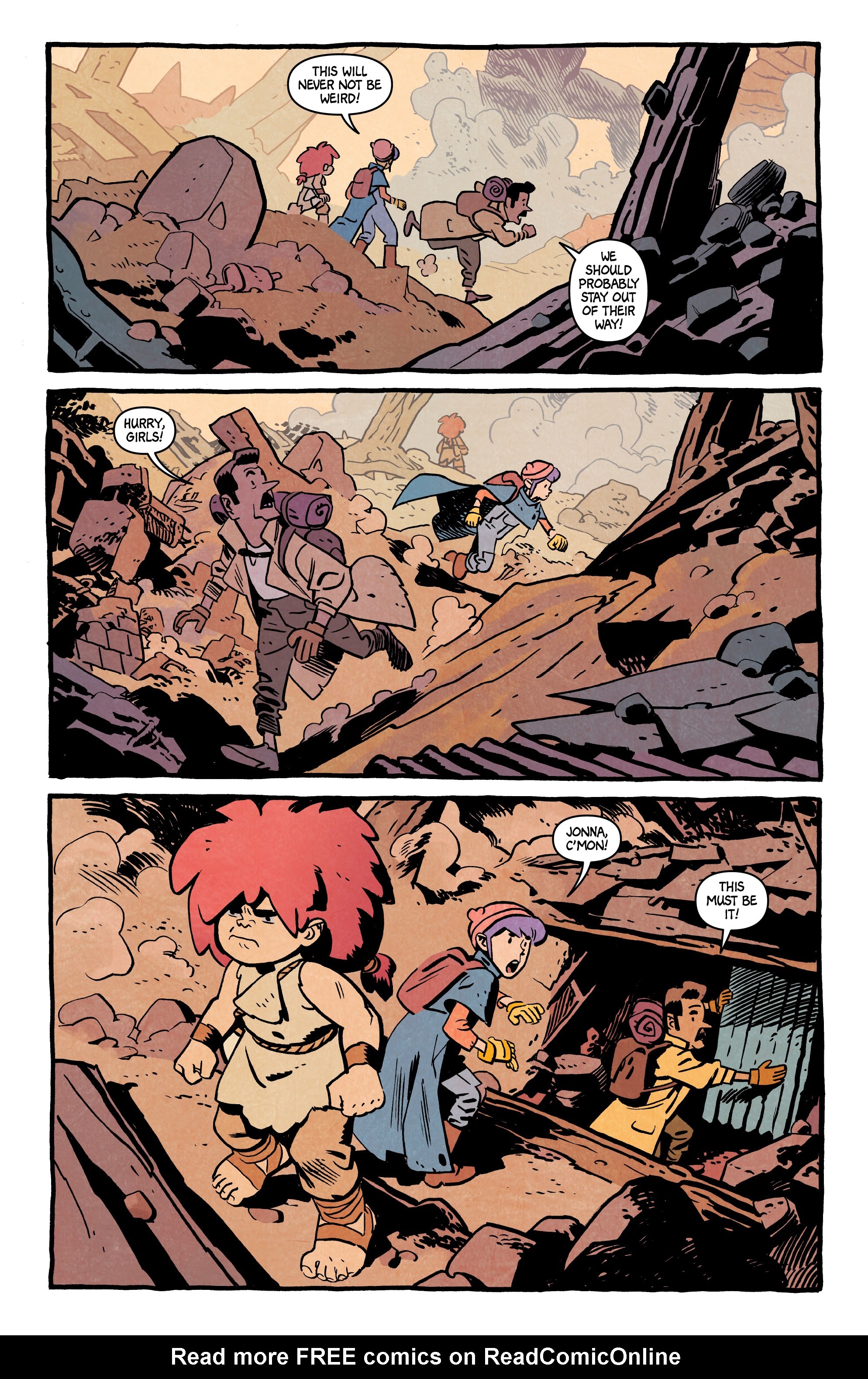 Read online Jonna and the Unpossible Monsters comic -  Issue #5 - 5