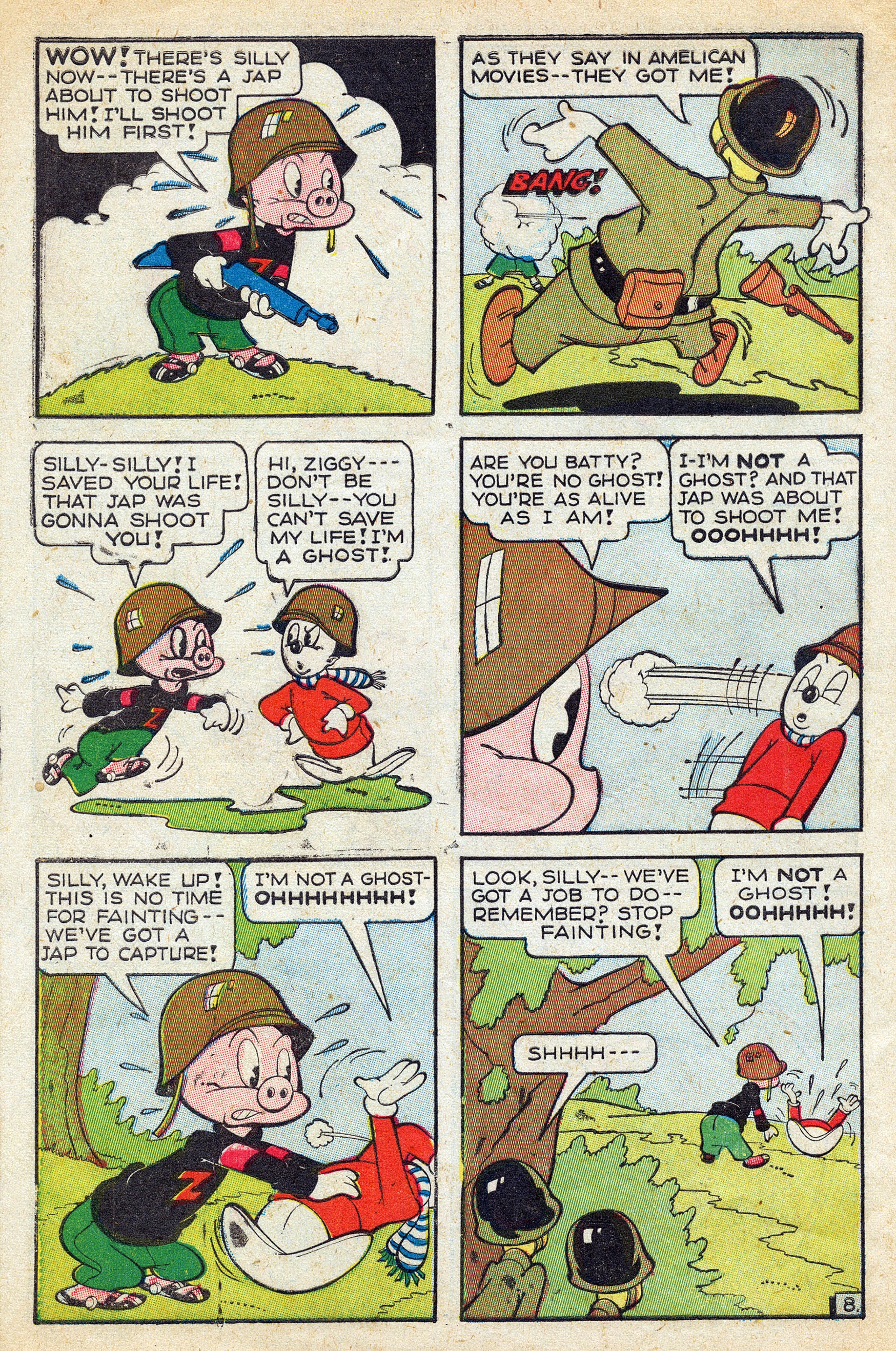 Read online Ziggy Pig-Silly Seal Comics (1944) comic -  Issue #1 - 46