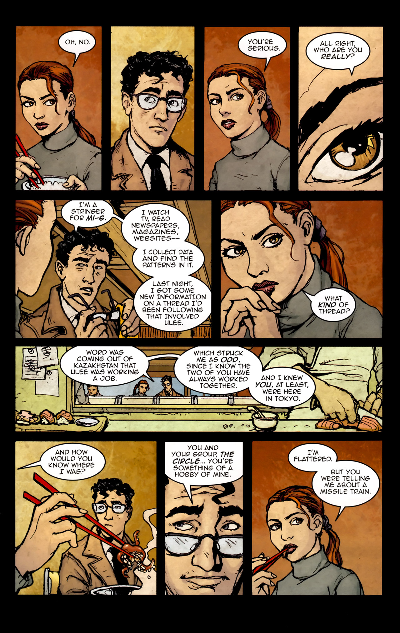 Read online The Circle (2007) comic -  Issue #1 - 12