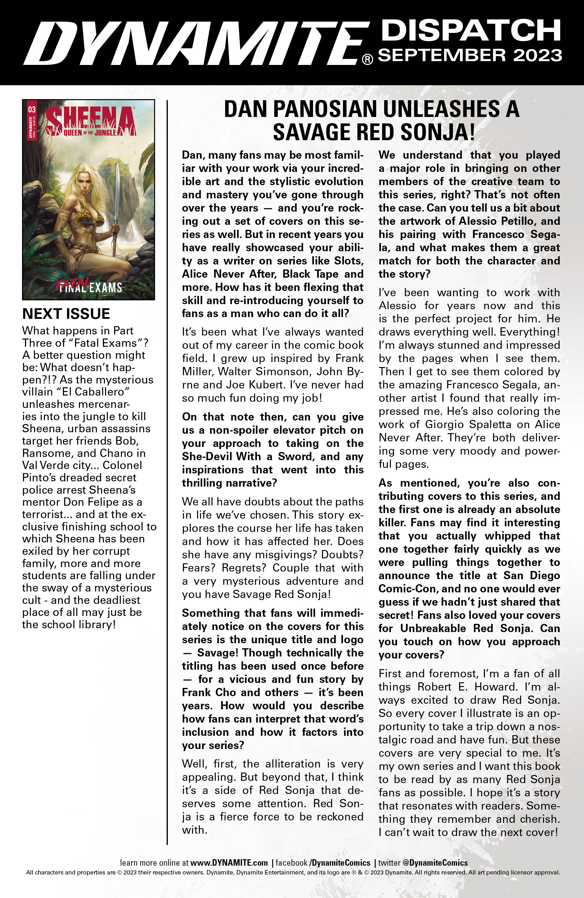 Read online Sheena Queen of the Jungle: Fatal Exams comic -  Issue #2 - 28