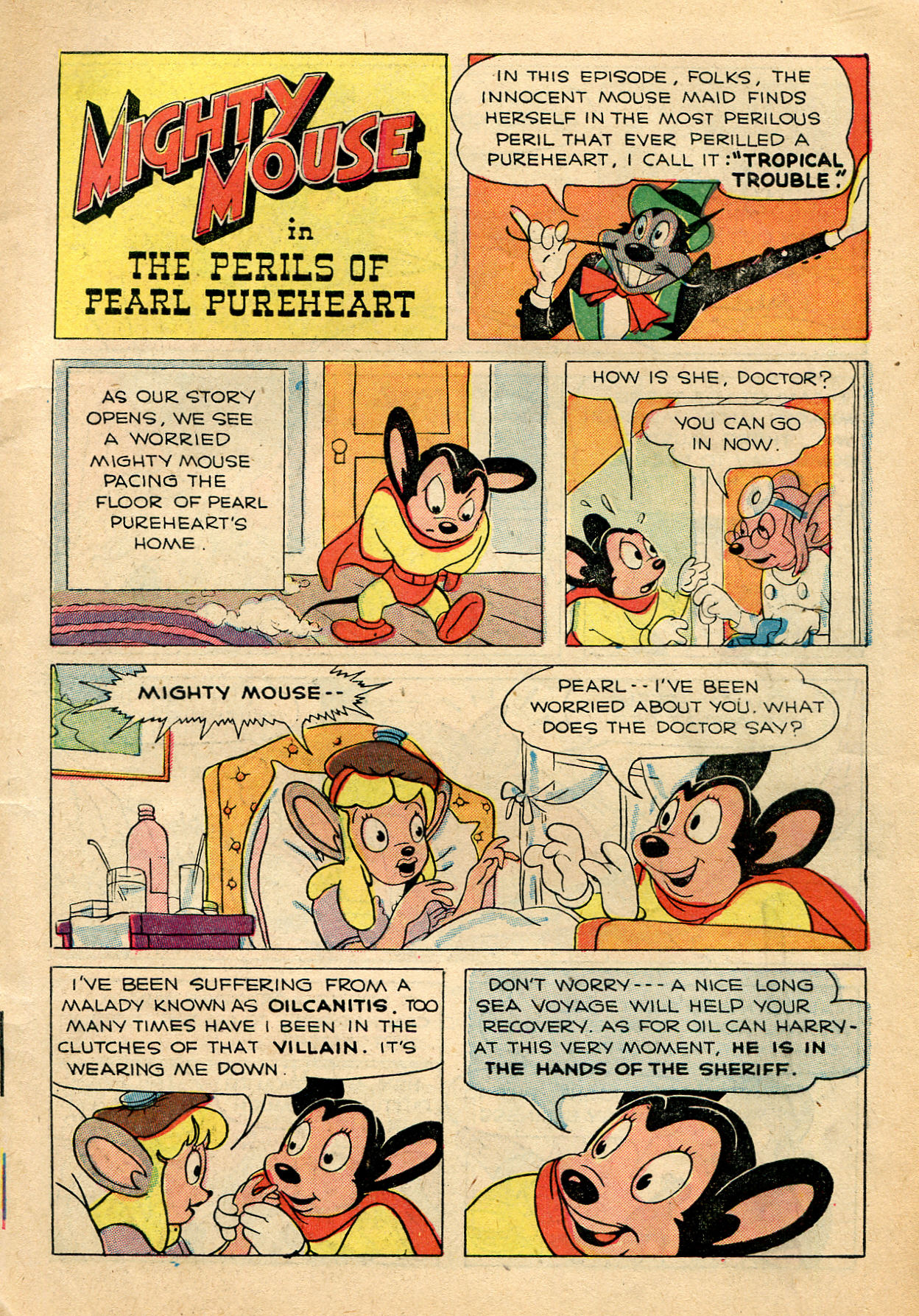 Read online Paul Terry's Mighty Mouse Comics comic -  Issue #20 - 3
