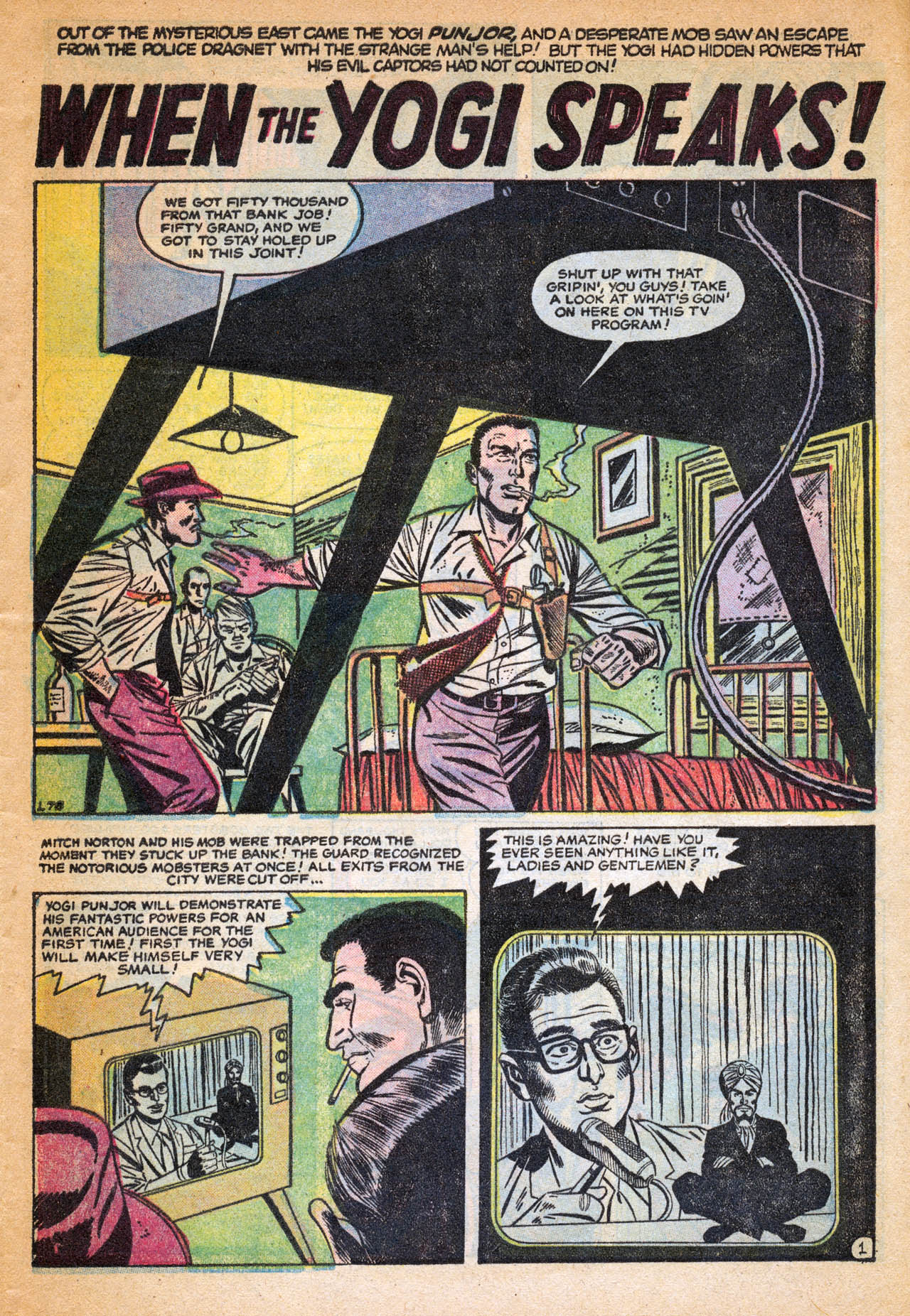Read online Strange Stories of Suspense comic -  Issue #13 - 13
