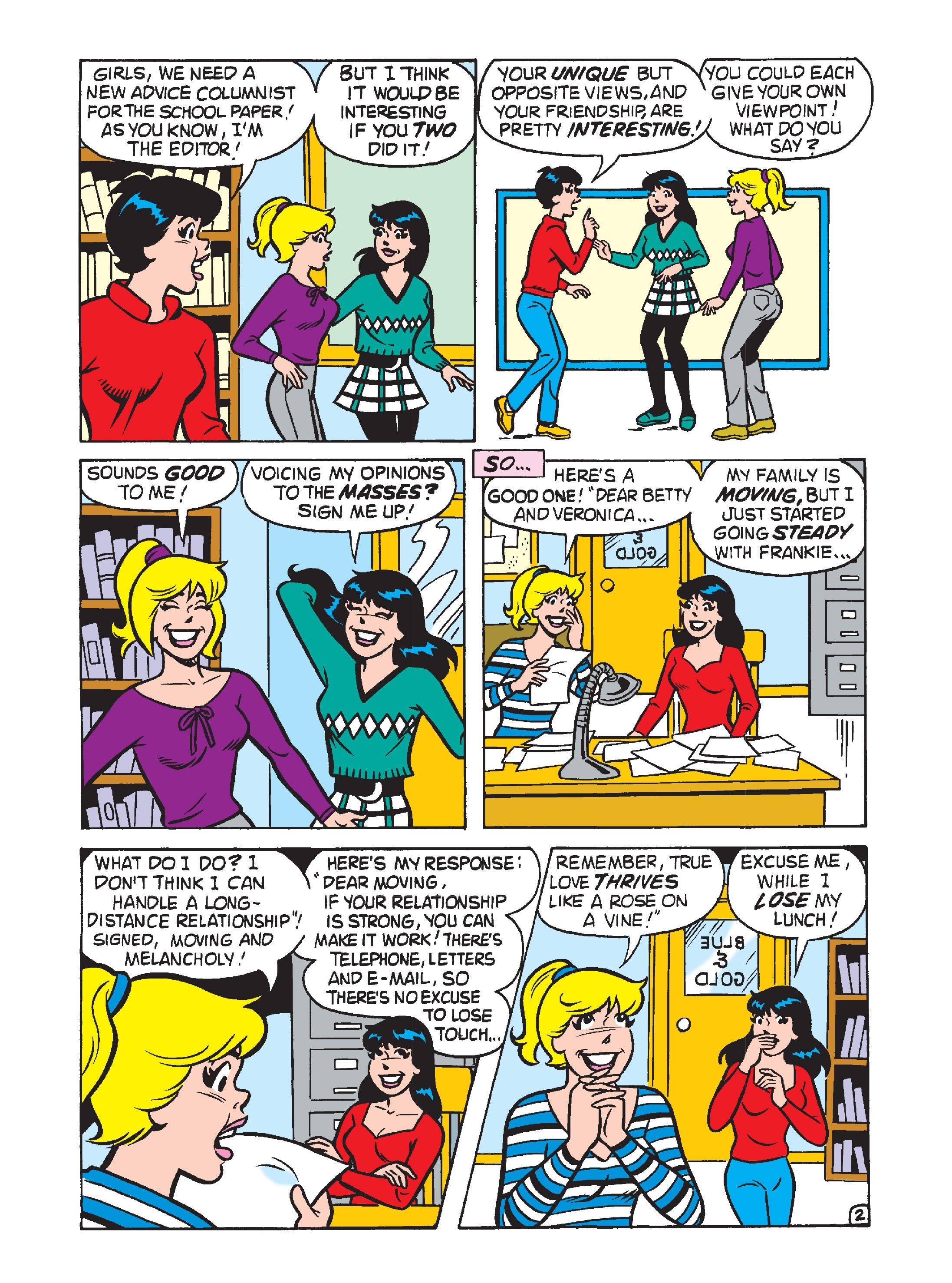 Read online Betty & Veronica Friends Double Digest comic -  Issue #236 - 122