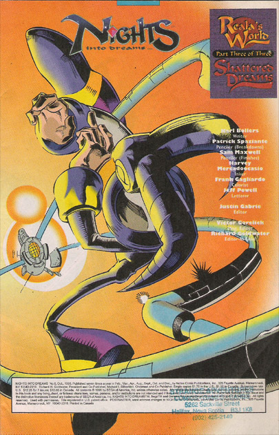 Read online NiGHTS into Dreams... comic -  Issue #6 - 2