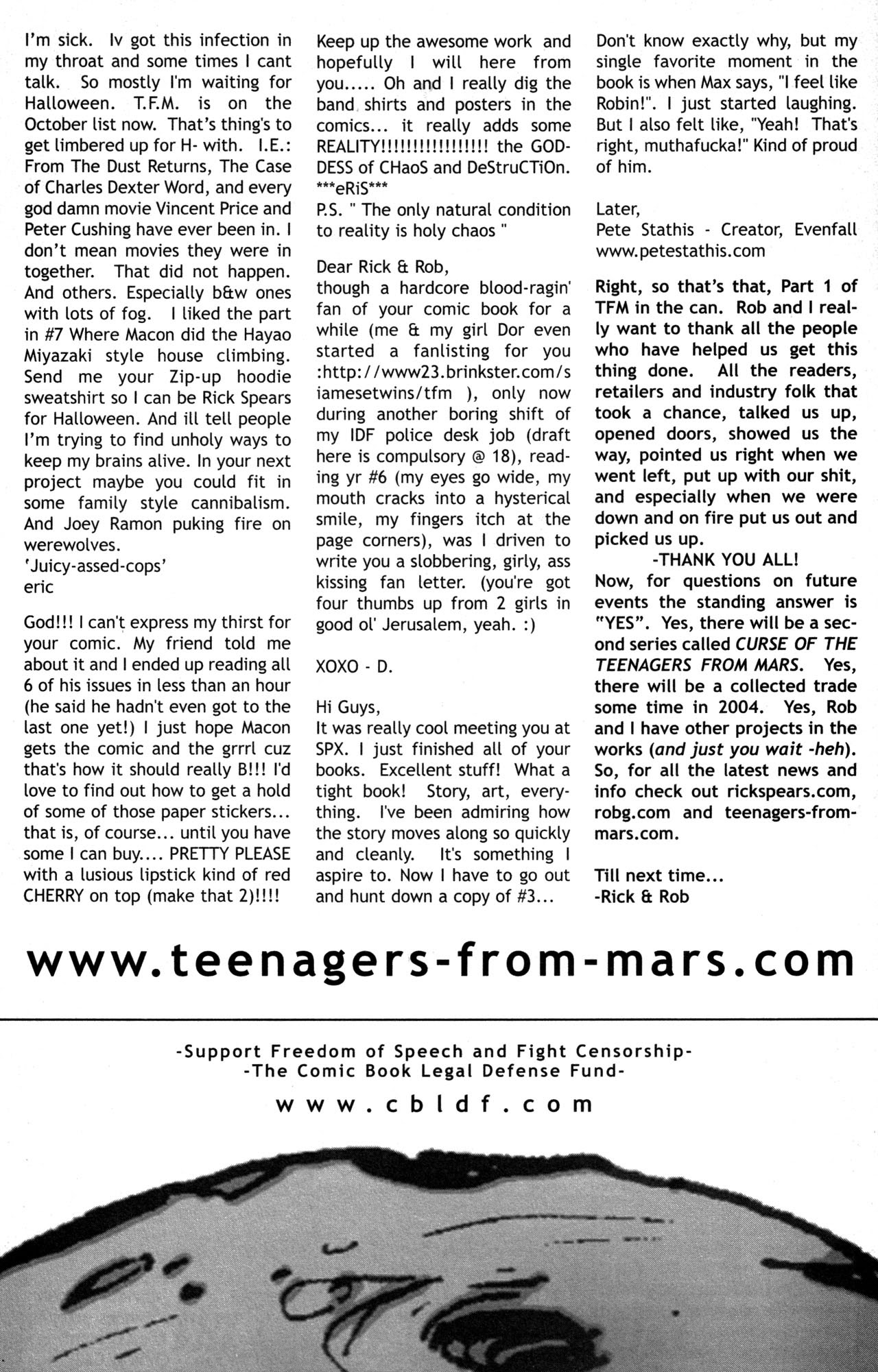 Read online Teenagers From Mars comic -  Issue #8 - 58