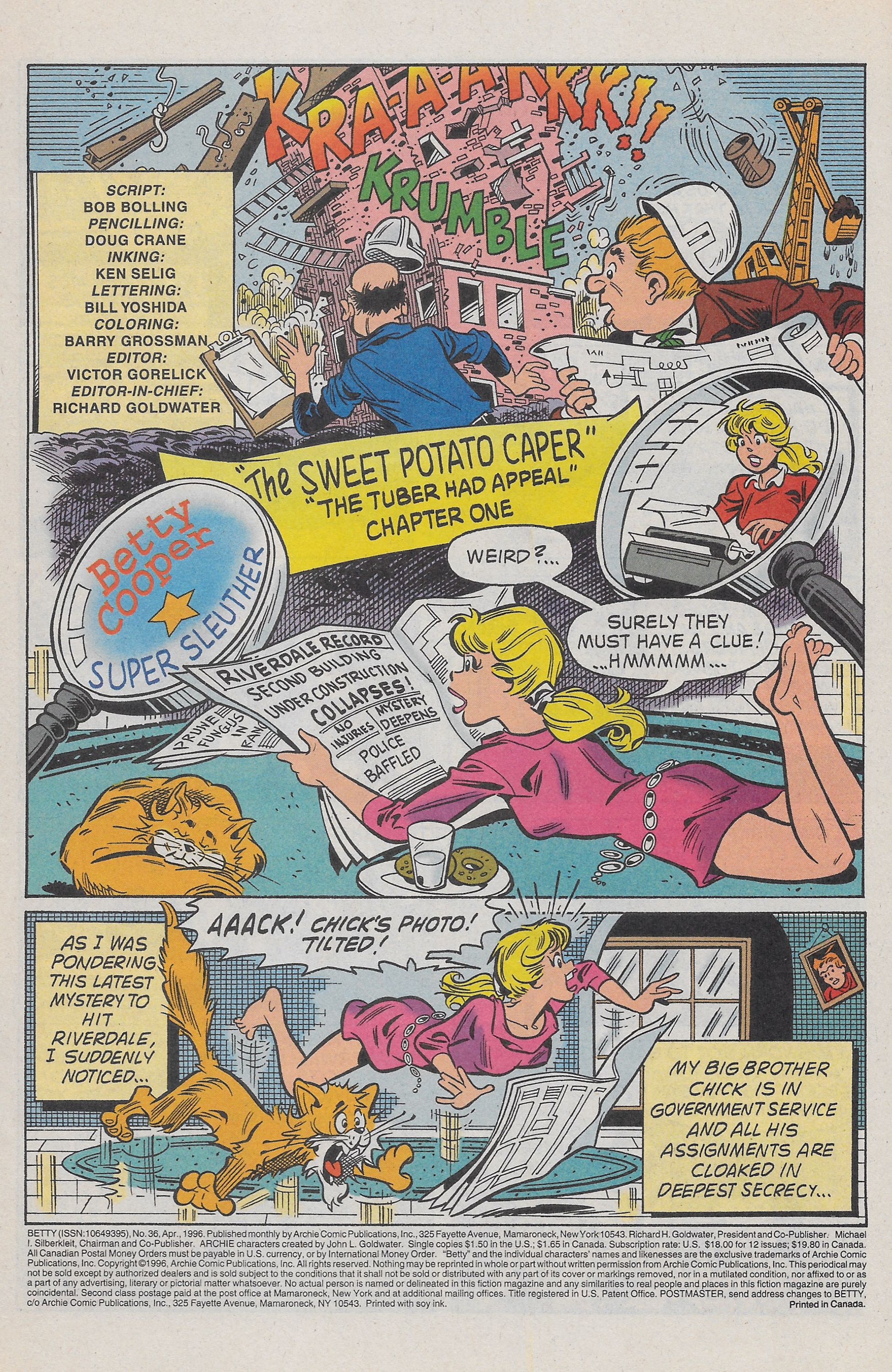 Read online Betty comic -  Issue #36 - 3