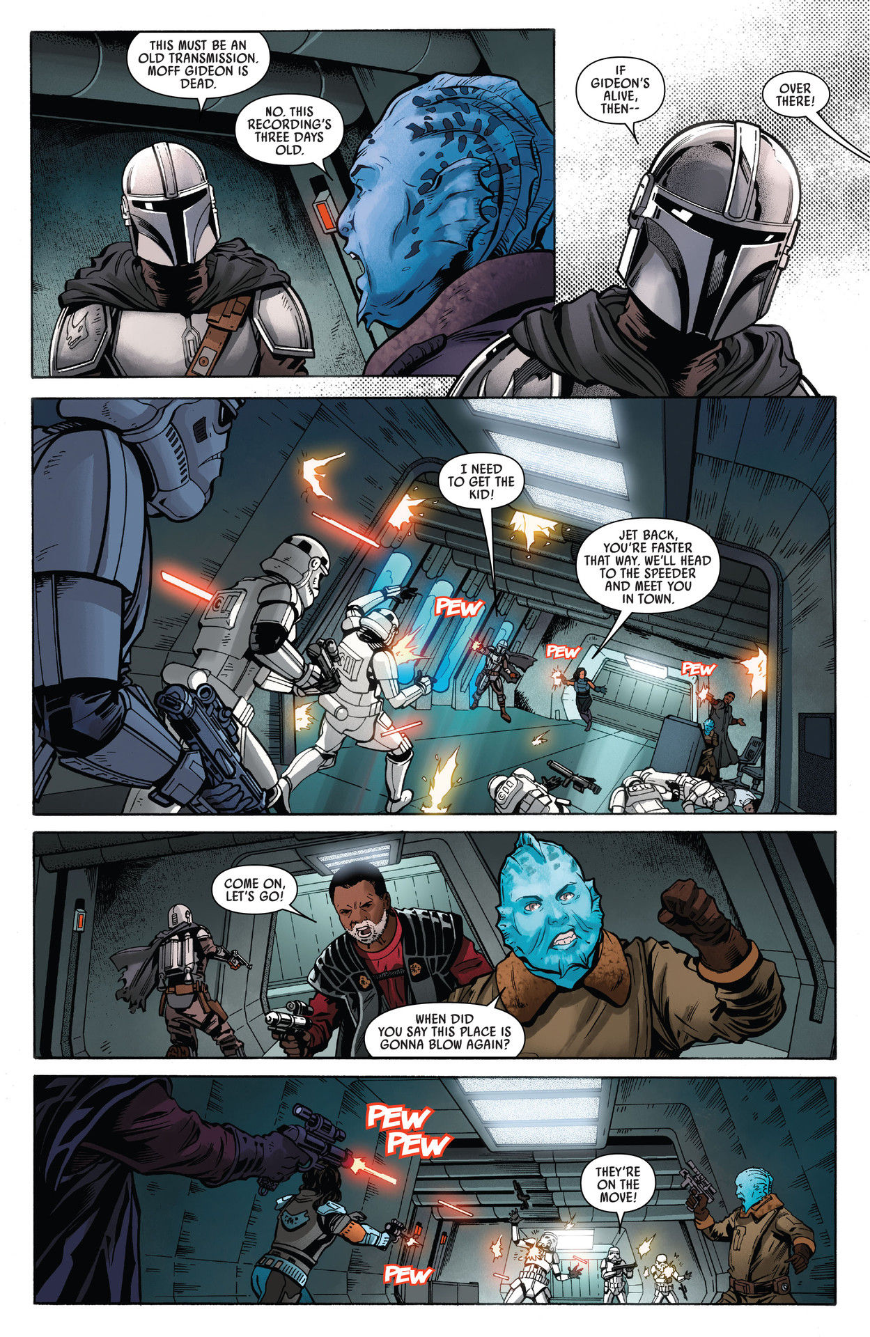 Read online Star Wars: The Mandalorian Season 2 comic -  Issue #4 - 21