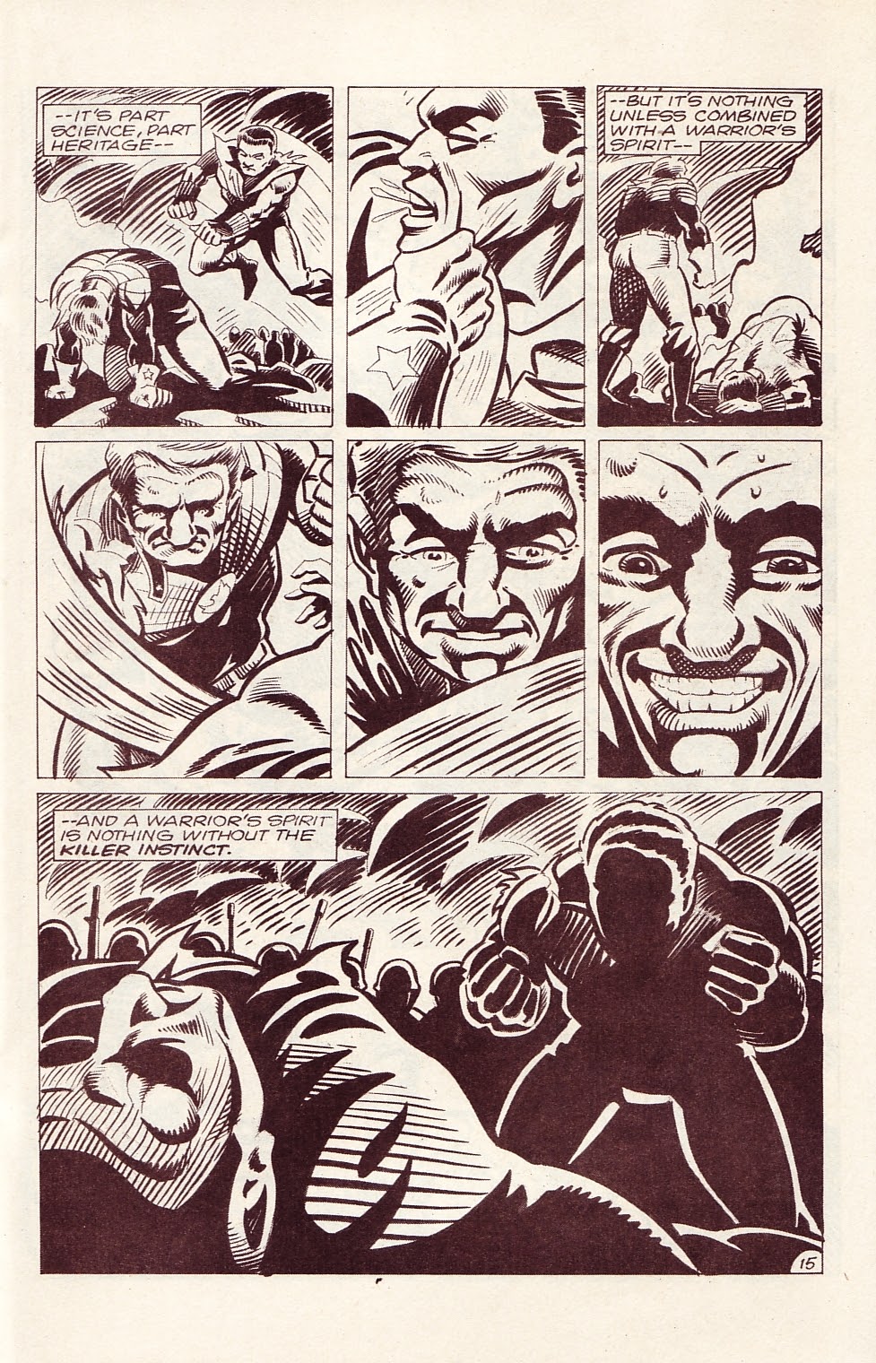 Read online Liberator (1987) comic -  Issue #6 - 17