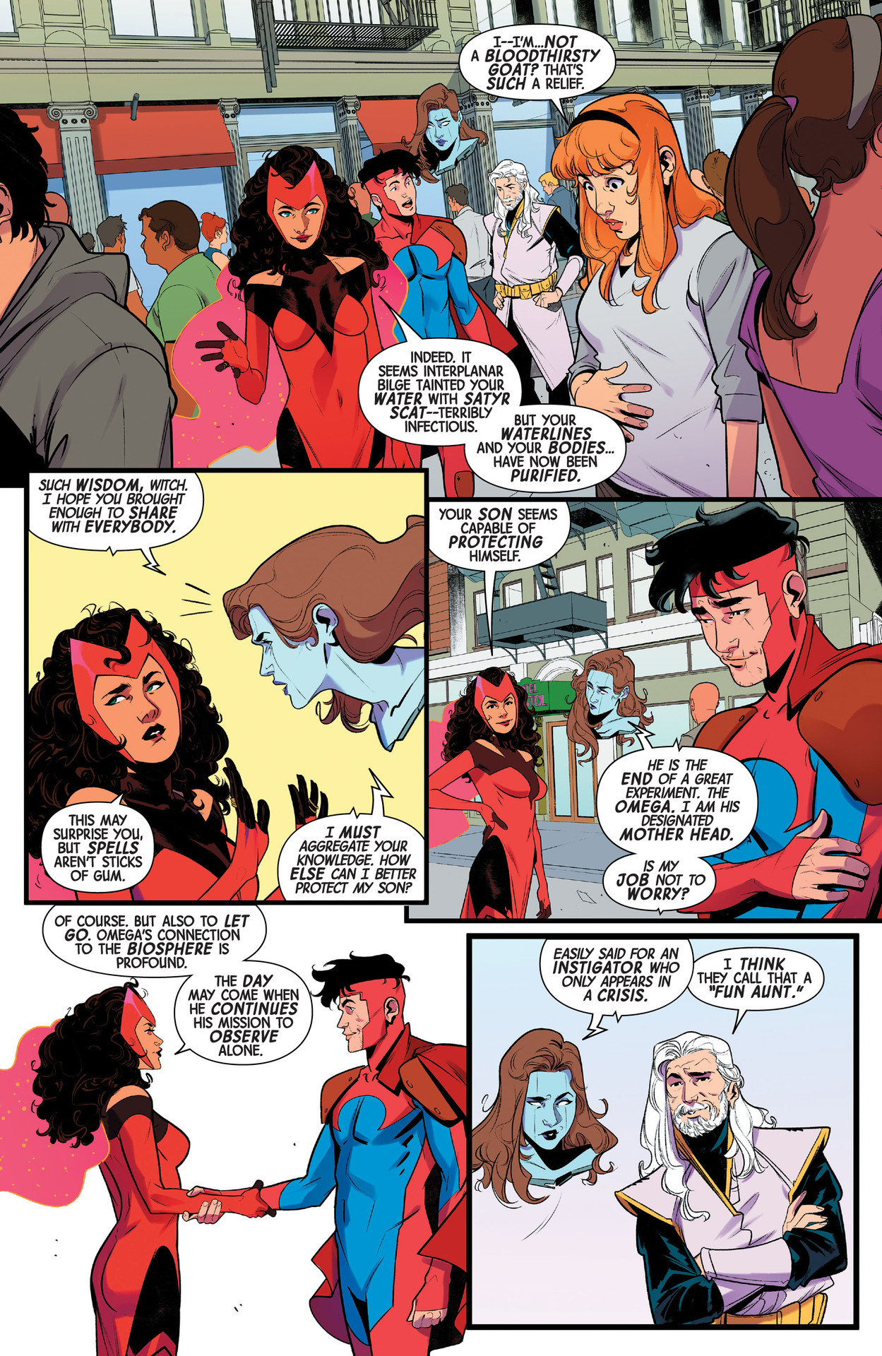 Read online Scarlet Witch (2023) comic -  Issue #9 - 9