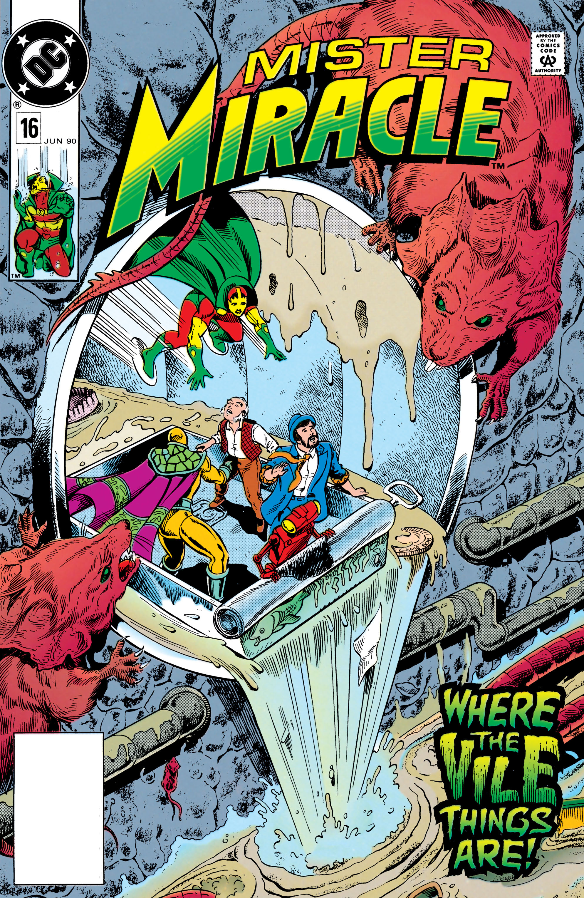 Read online Mister Miracle (1989) comic -  Issue #16 - 1