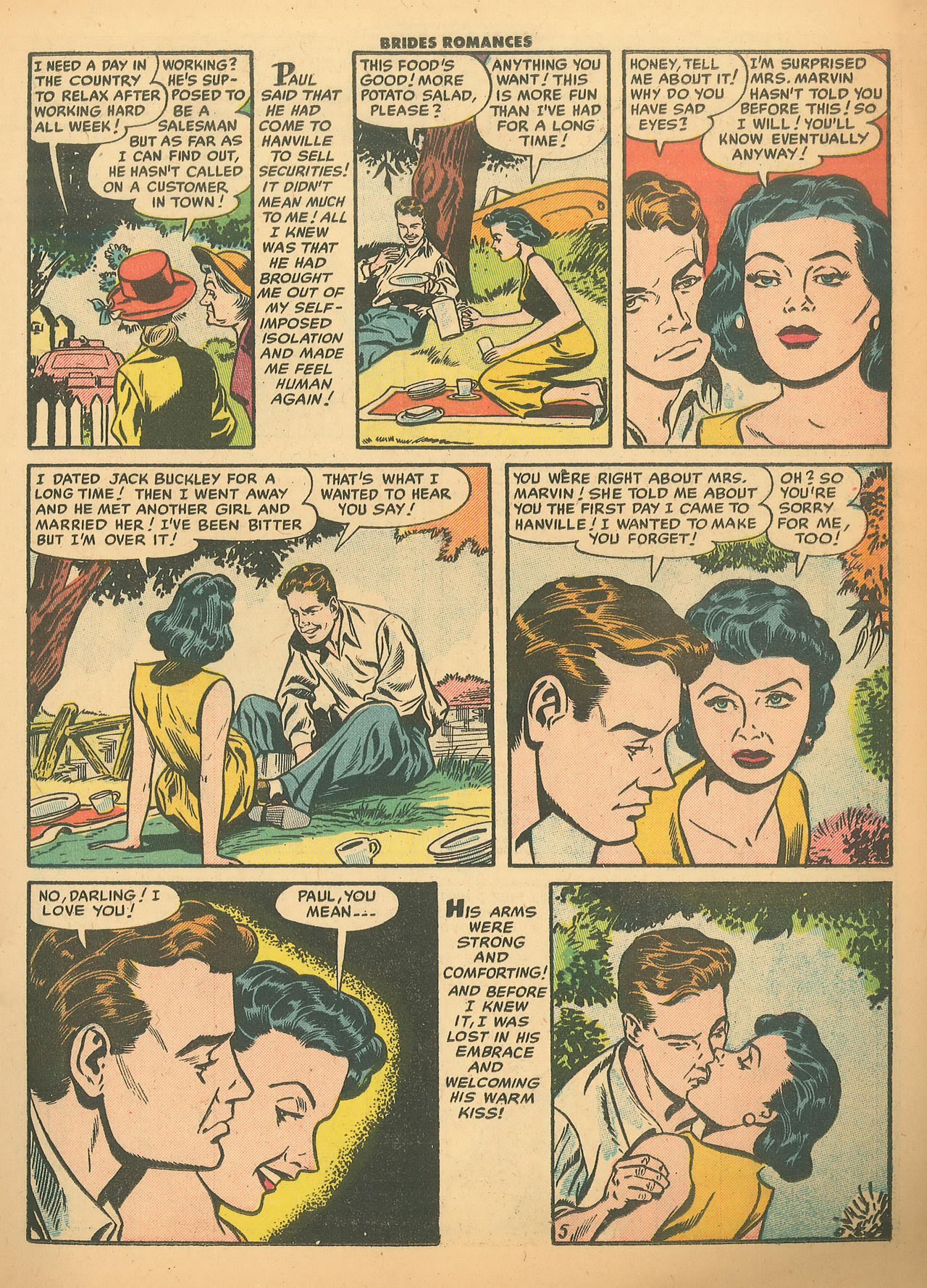 Read online Brides Romances comic -  Issue #15 - 15