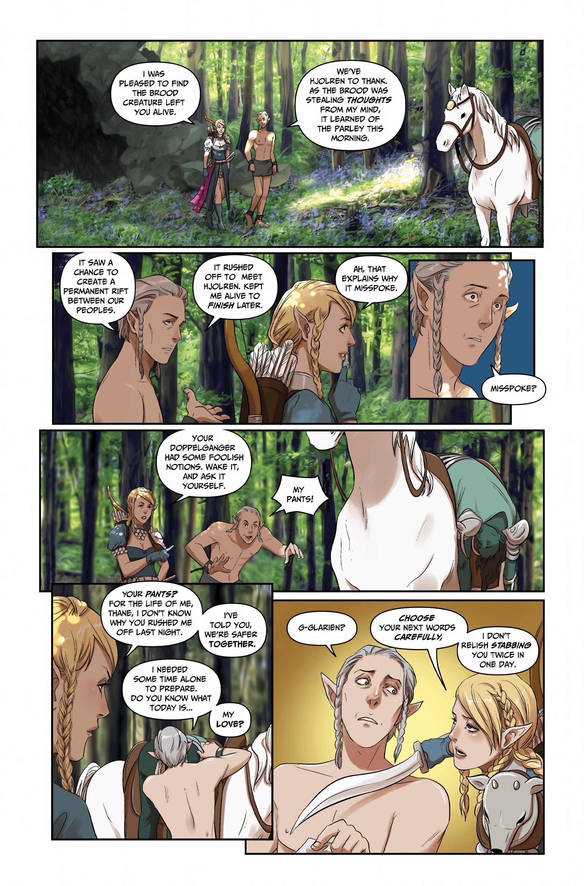 Read online White Ash Presents Glarien comic -  Issue # Full - 16