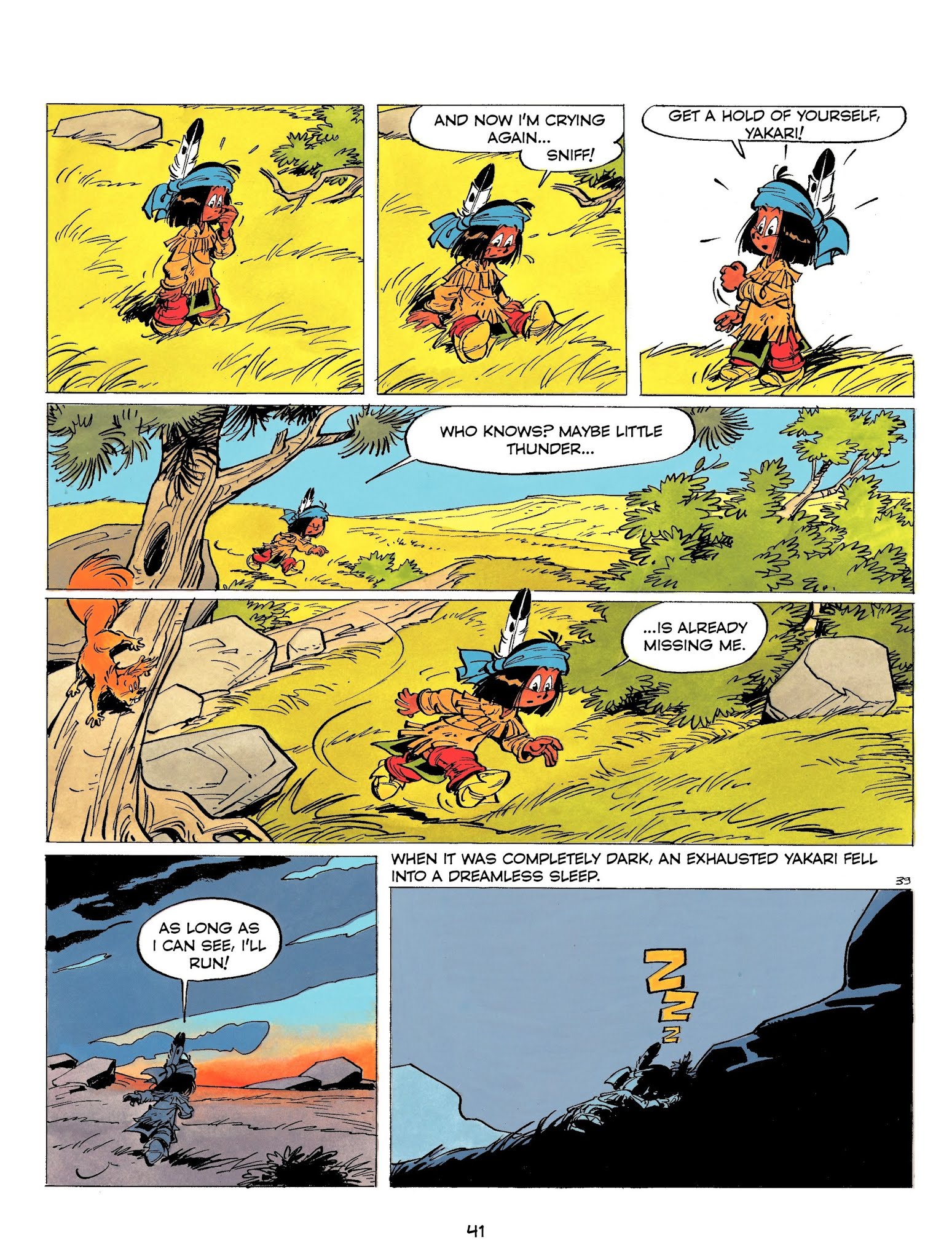 Read online Yakari comic -  Issue #15 - 42