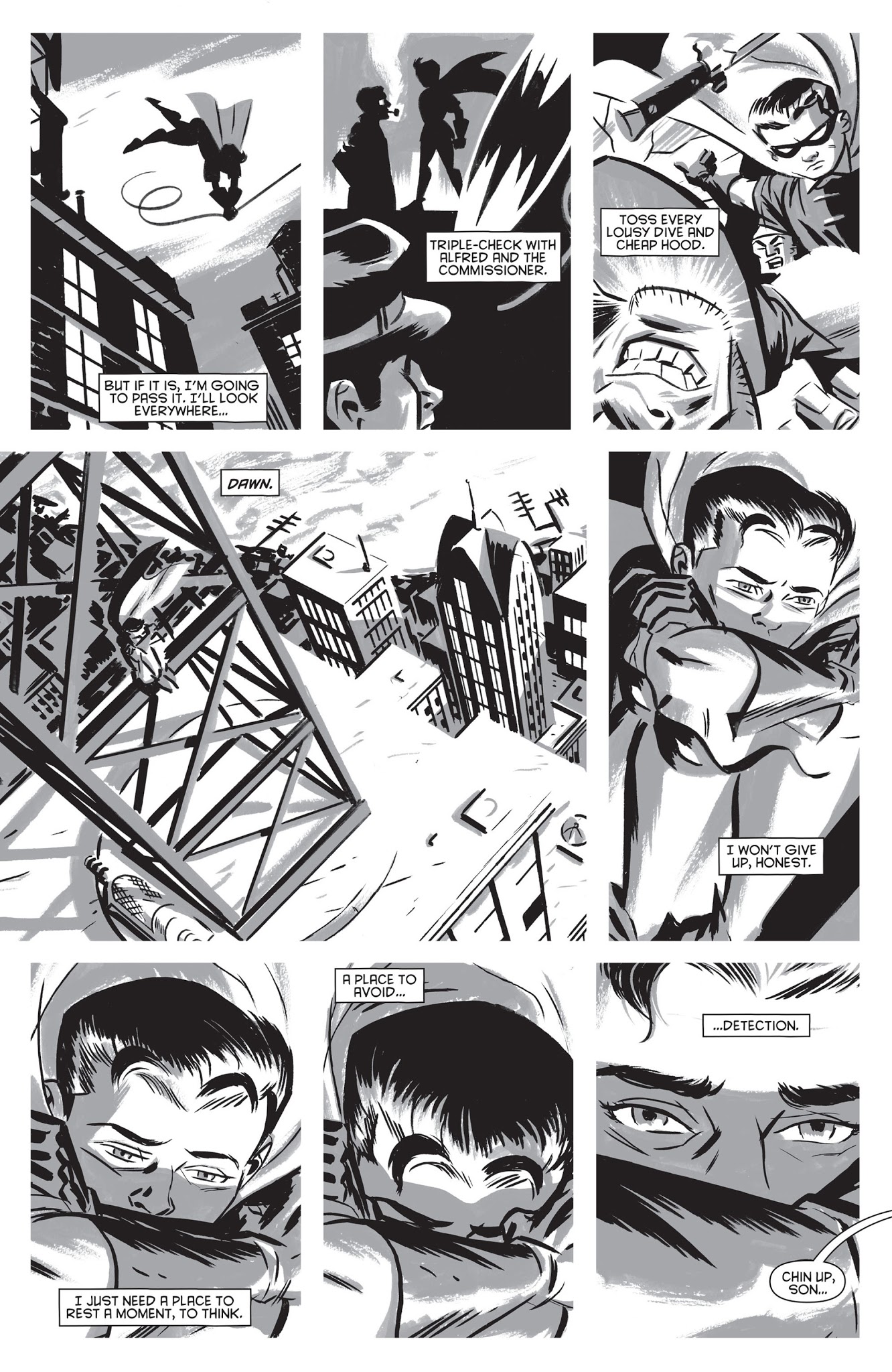 Read online Batman Black and White (2013) comic -  Issue #1 - 6