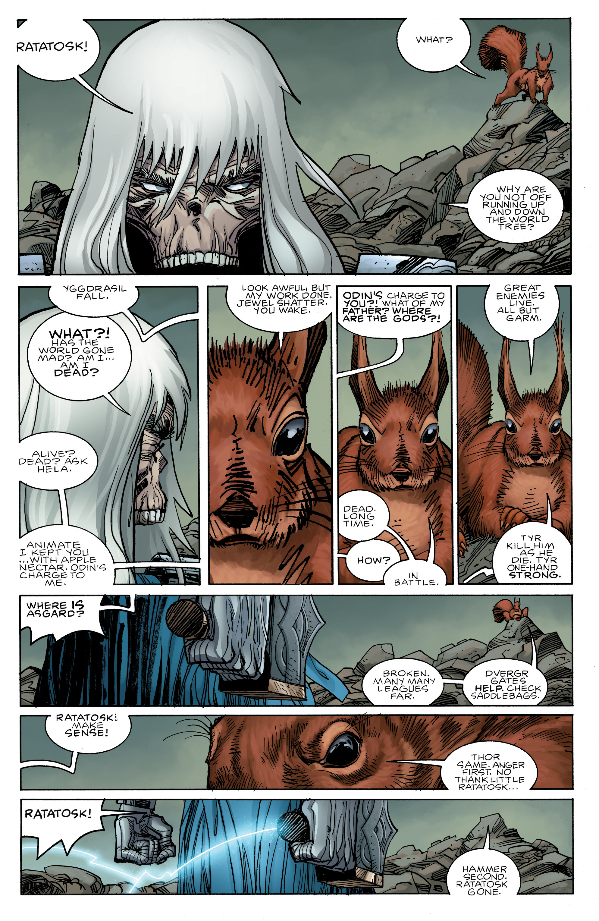 Read online Ragnarok comic -  Issue #3 - 9
