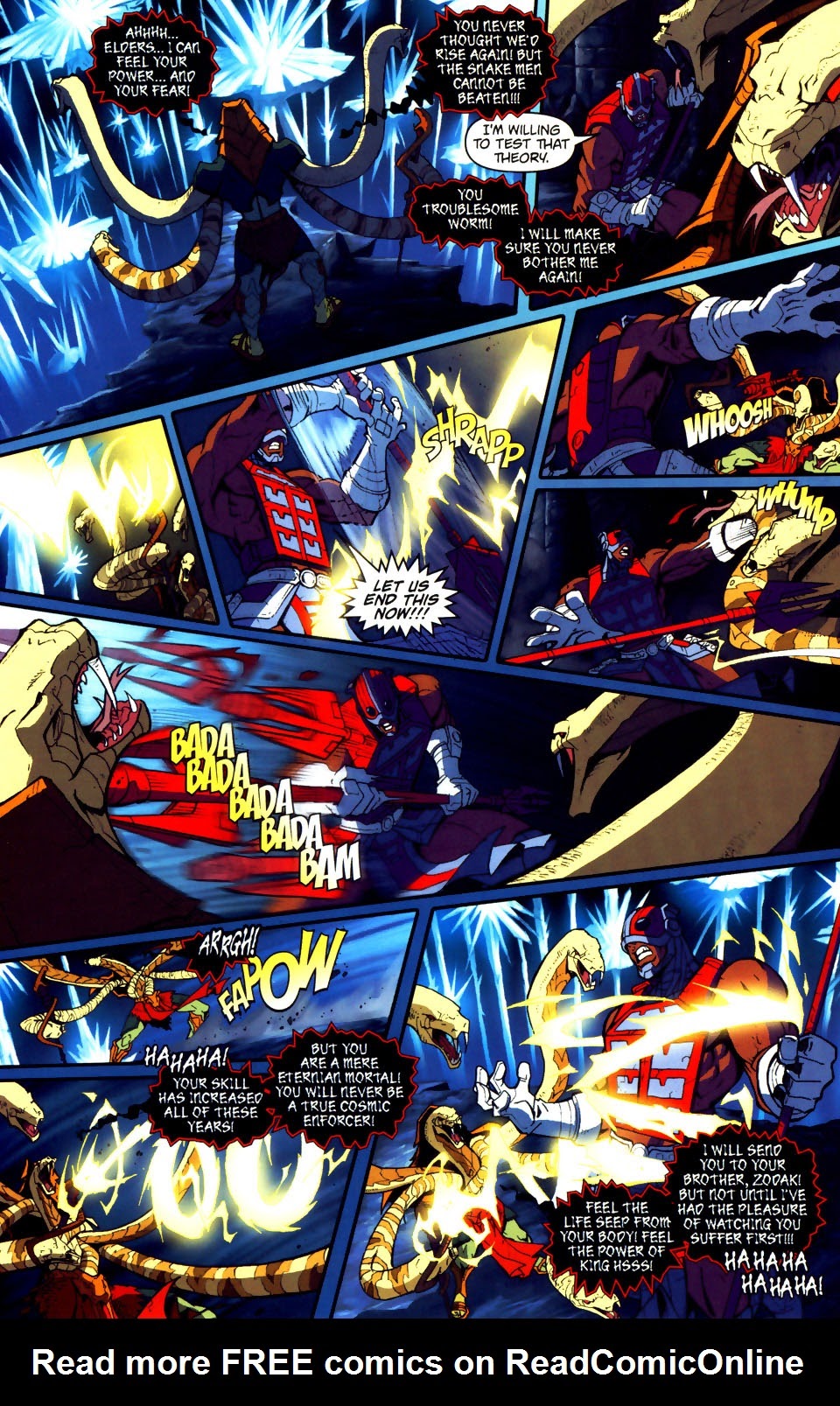 Read online Masters of the Universe Rise of the Snake Men comic -  Issue #3 - 18