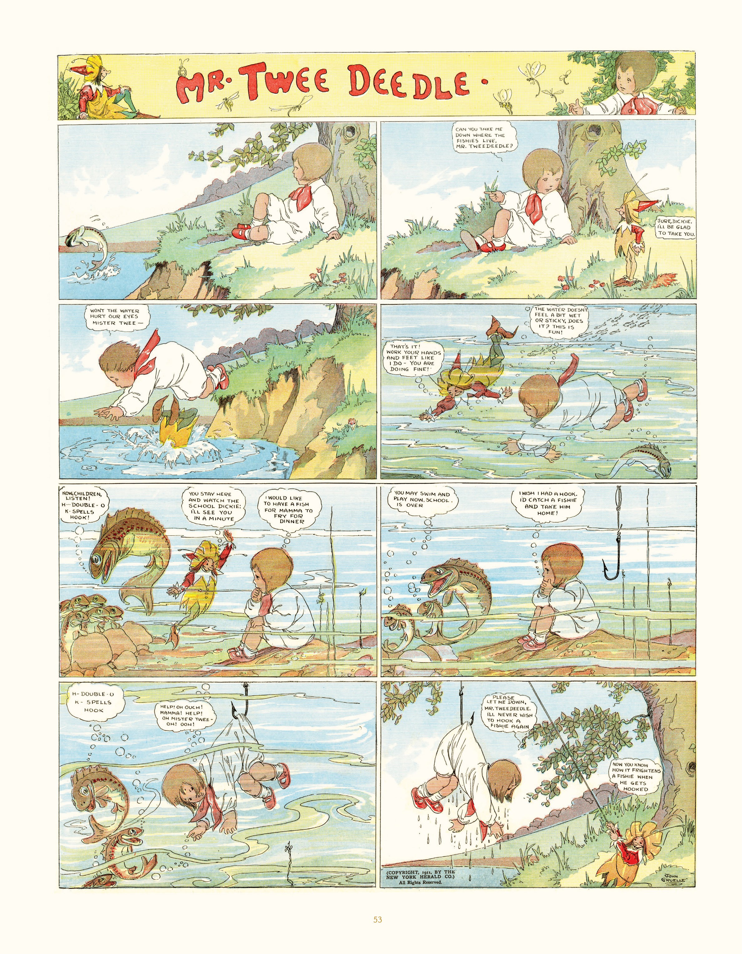 Read online Raggedy Ann's Sprightly Cousin - The Forgotten Fantasy Masterpiece of Johnny Gruelle comic -  Issue # TPB - 52