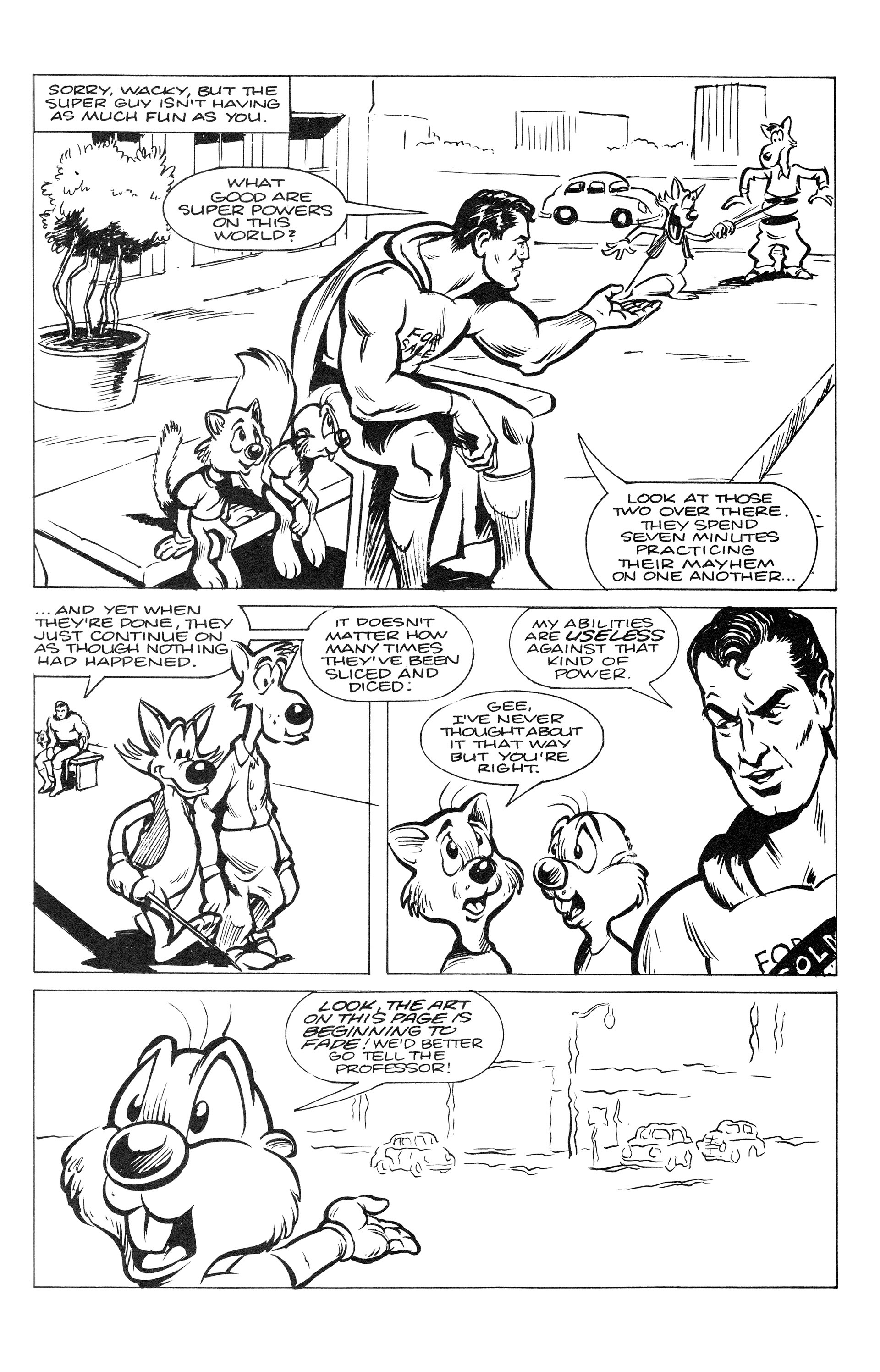 Read online Wacky Squirrel comic -  Issue #4 - 21