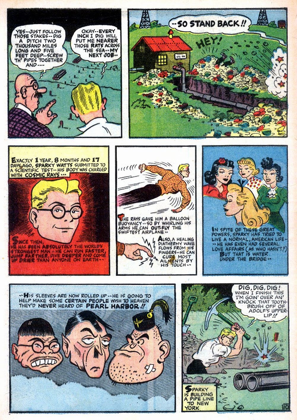 Read online Sparky Watts comic -  Issue #1 - 12